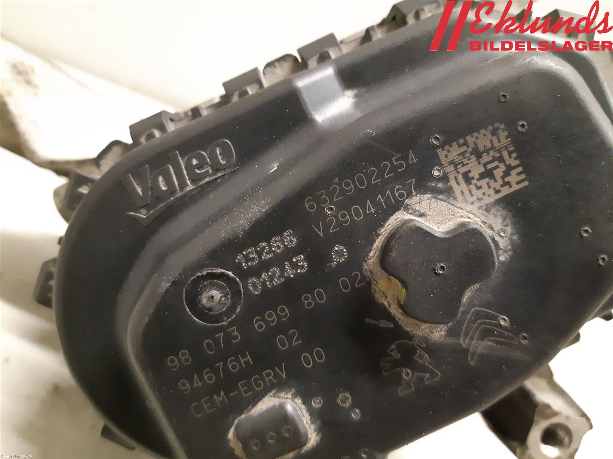 Citroen BERLINGO 08-18 Egr Ventil