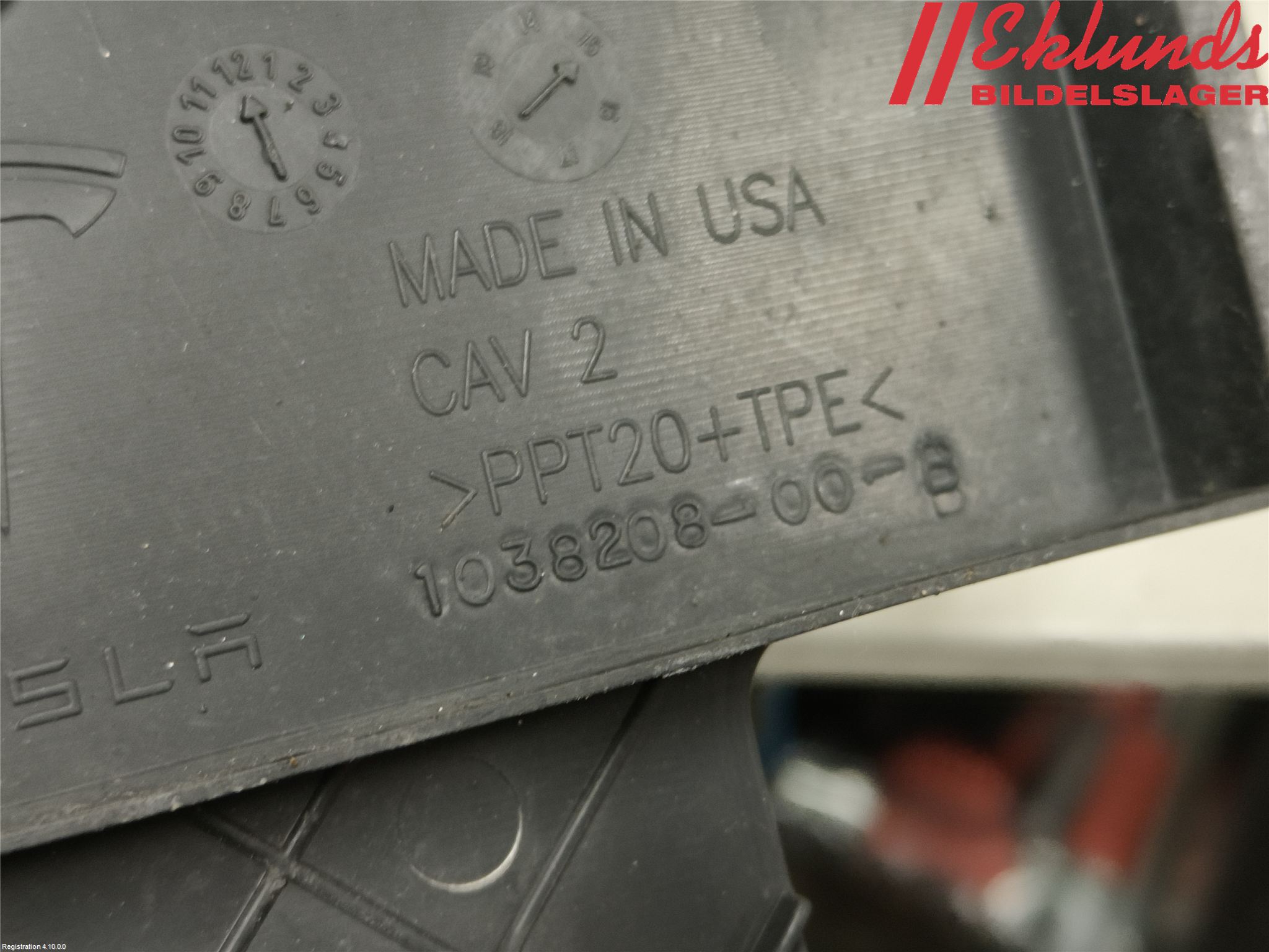 Tesla MODEL S 13- Deflektor Plåt-Plast Kylning