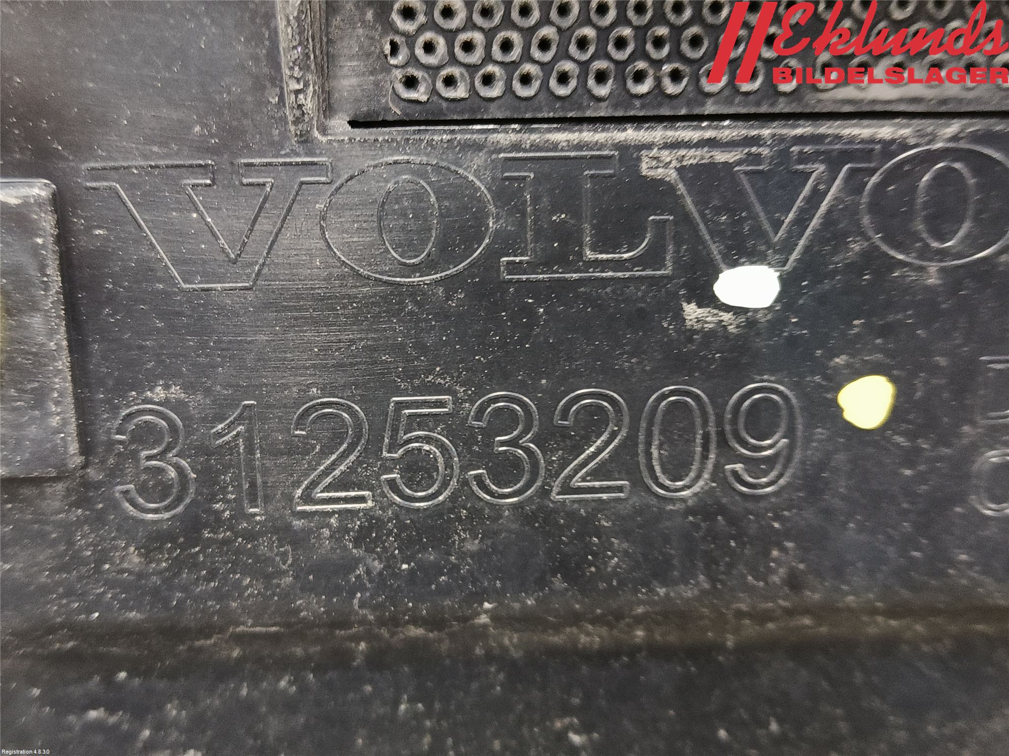 Volvo V60 11-13 Spoiler Baklucka