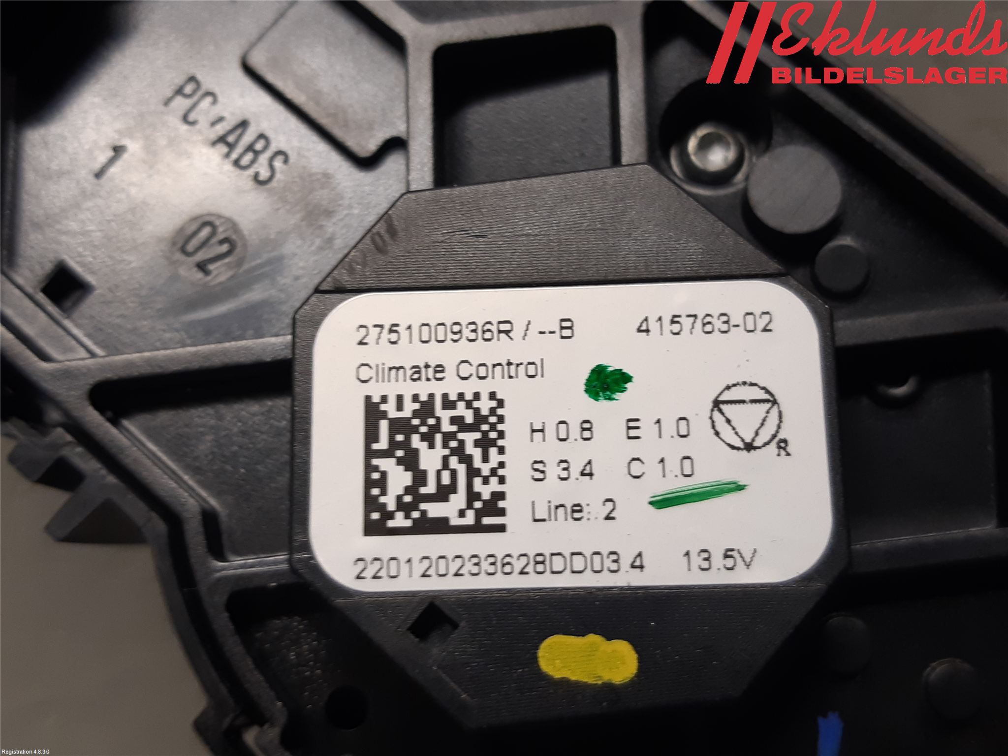 Renault CLIO/E-TECH V 20- Ac Styrenhet Ac Manöveren