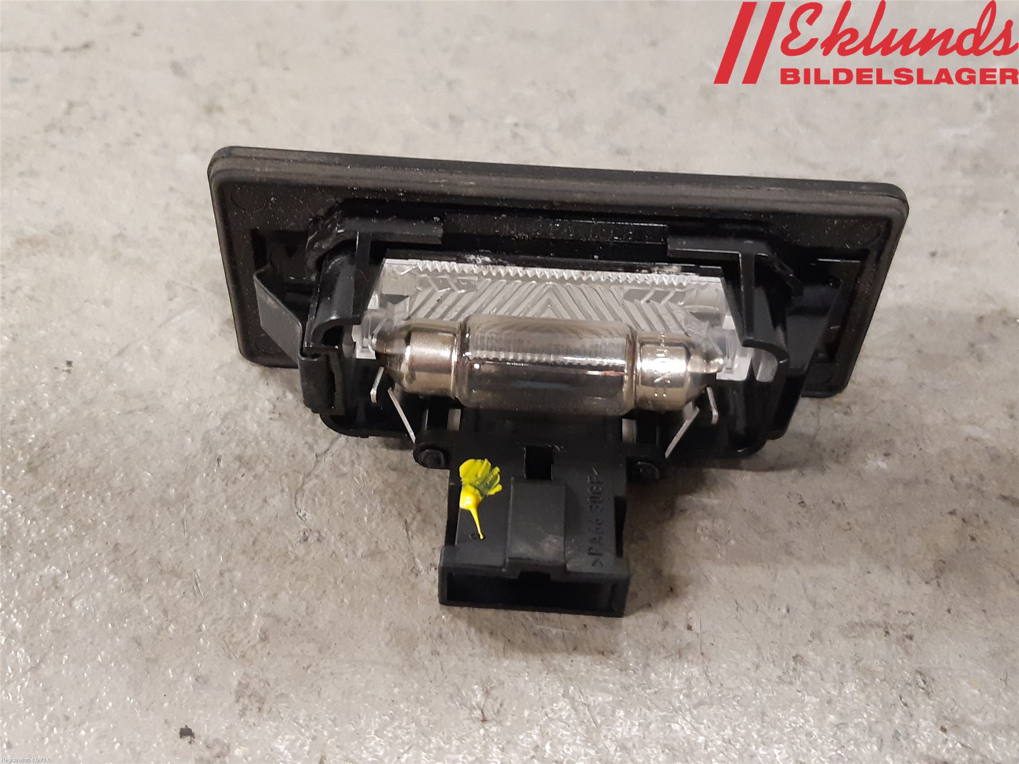 Audi A7/S7 4G 11-17 Skylt Belysning