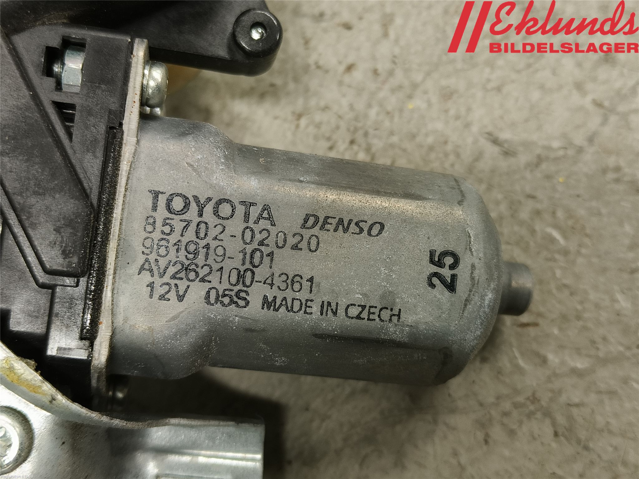 Toyota AURIS 13-19 Fönsterhiss El Kompl