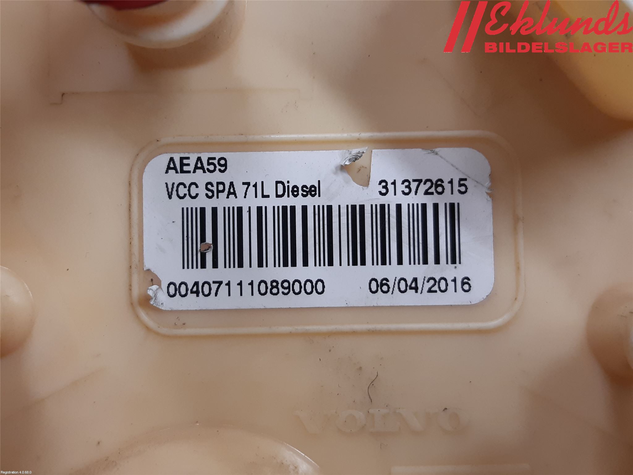 Volvo XC90/RECHARGE 16- Bränslepump El