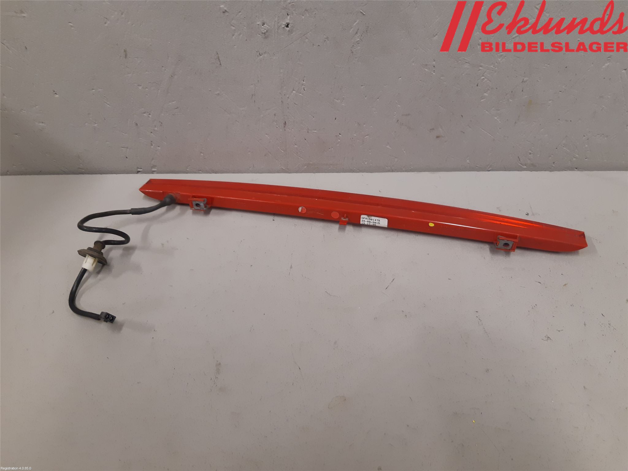 Audi A3/S3 8V 13-20 Bromsljus Bakruta