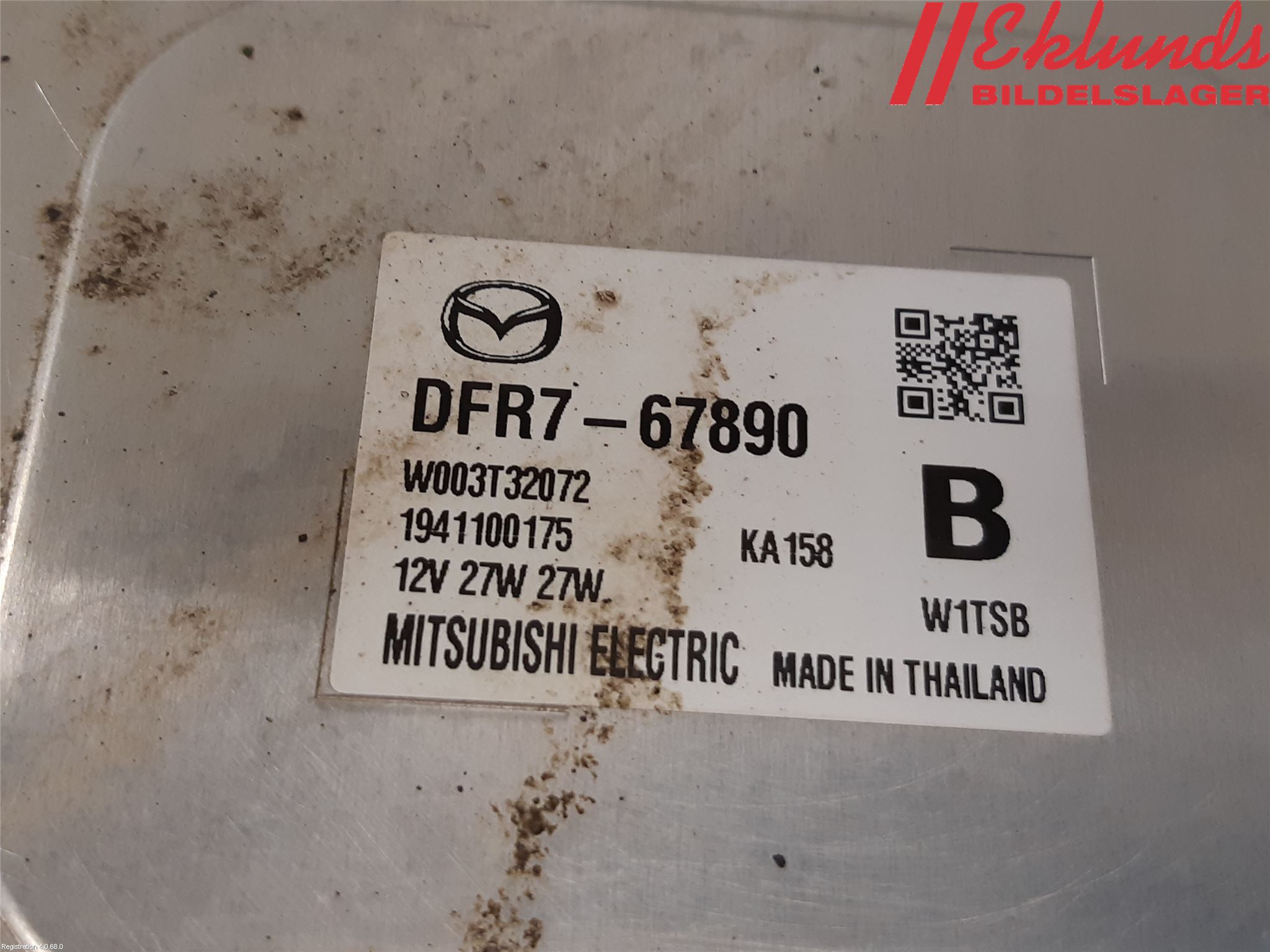 Mazda CX-30 20- Styrenhet Strålkastare