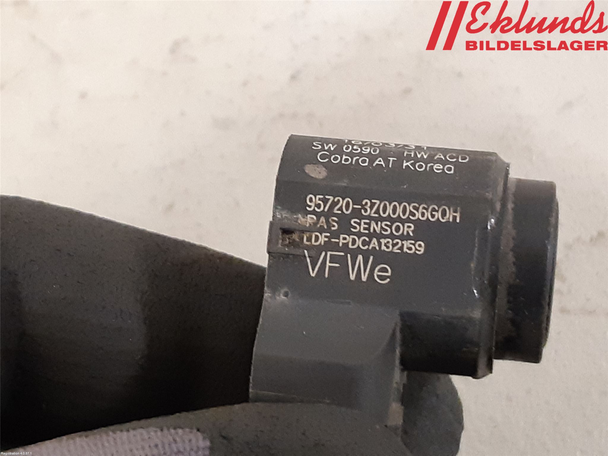 Hyundai i40 08-15 Parkeringshjälp Backsensor