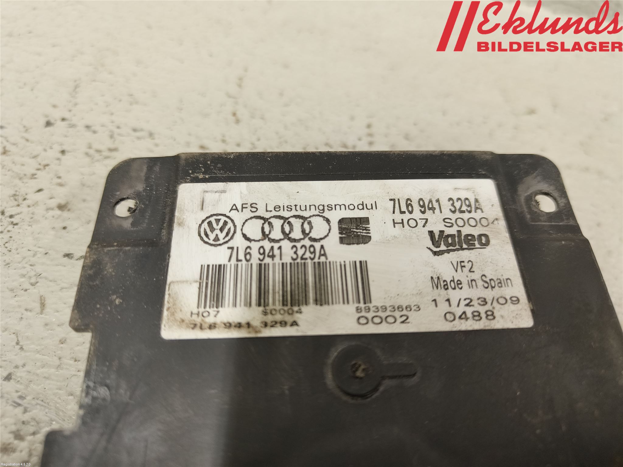 Volkswagen VW PASSAT 05-11 Styrenhet Strålkastare