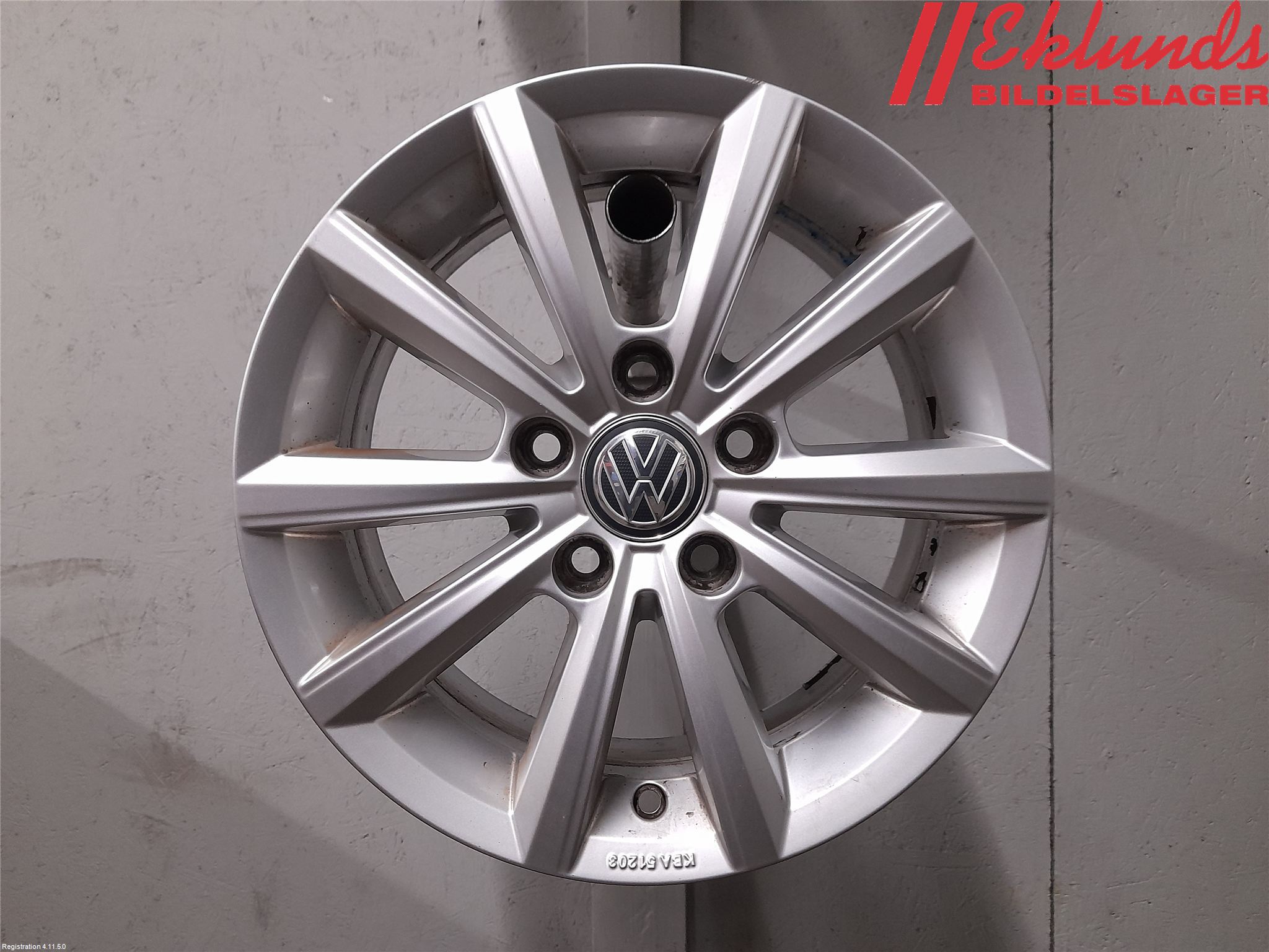 Volkswagen VW GOLF / E-GOLF VII 13-20 Fälgsats Aluminium