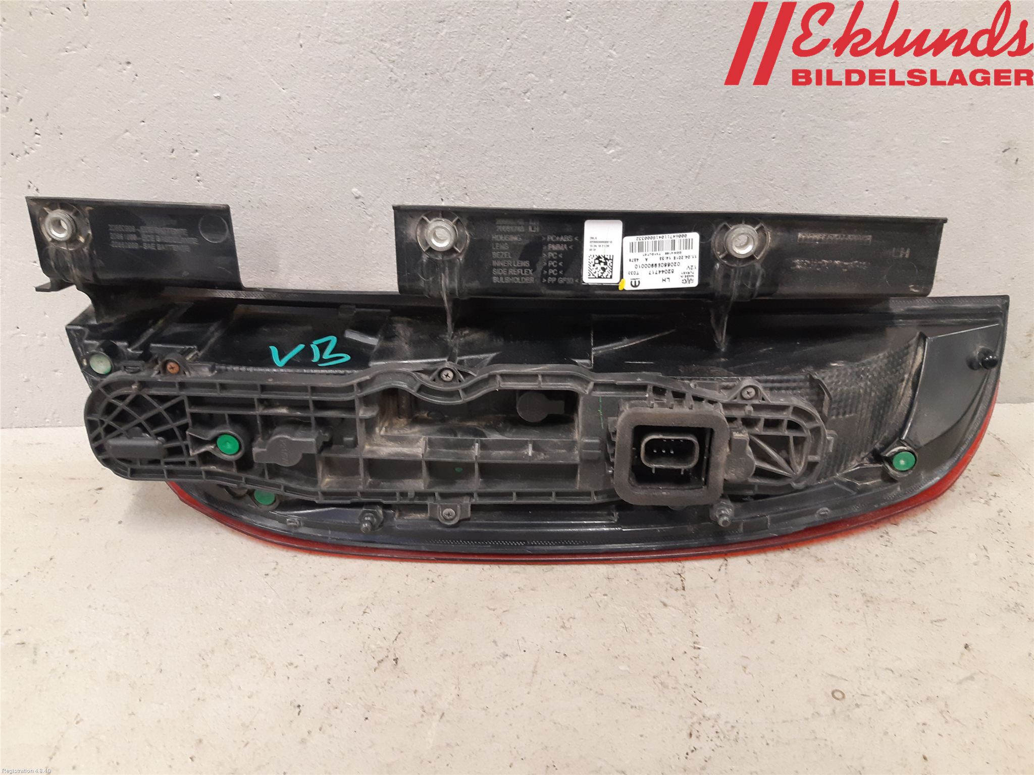 Fiat DOBLO CARGO Bakljus Vänster