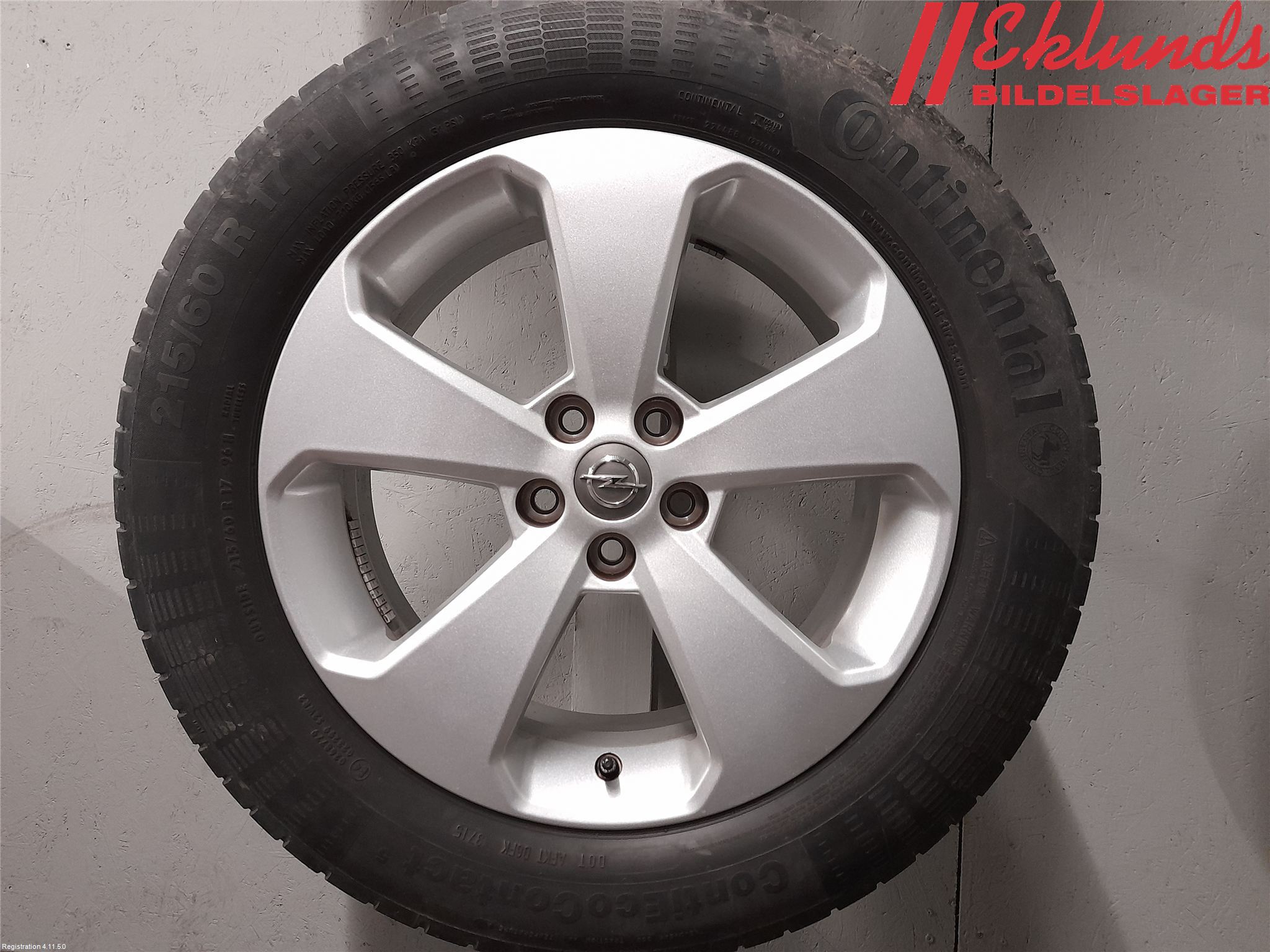 Opel MOKKA 13-20 Sommardäck Alumfälg 4St