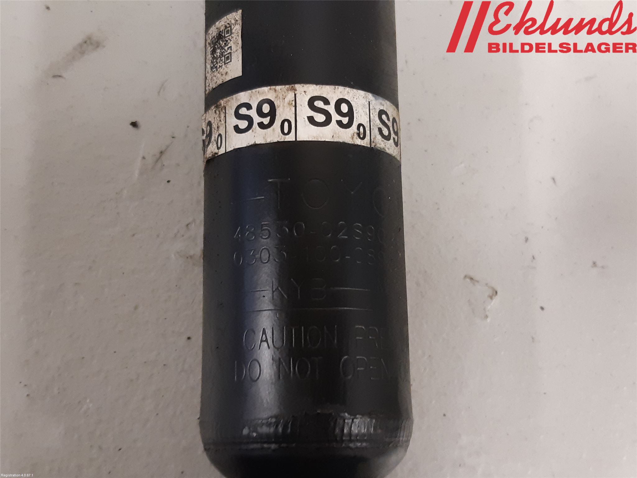 Toyota COROLLA 19- Stötdämpare Bak