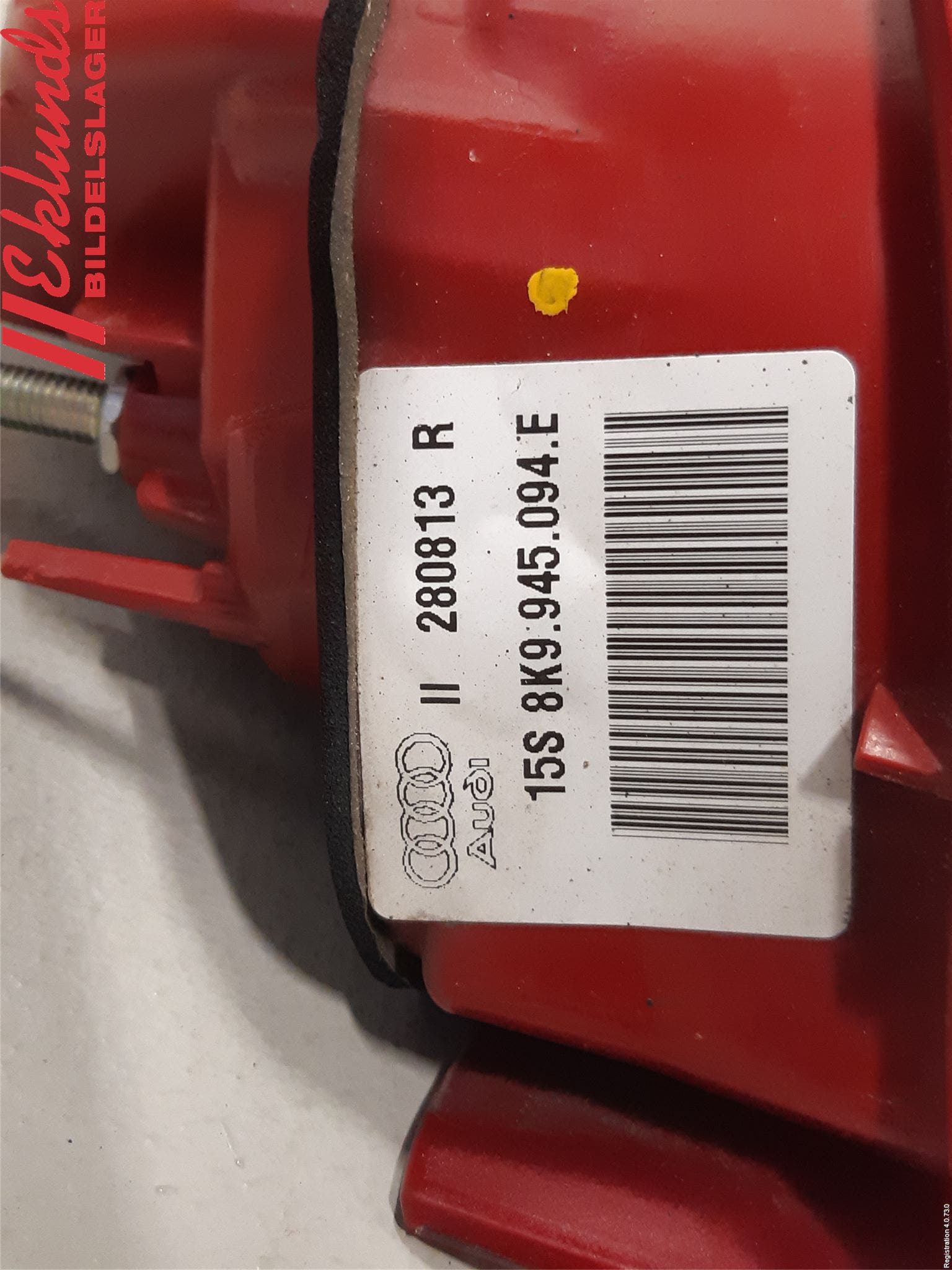 Audi A4 12-15 Bakljus Lucka Hö