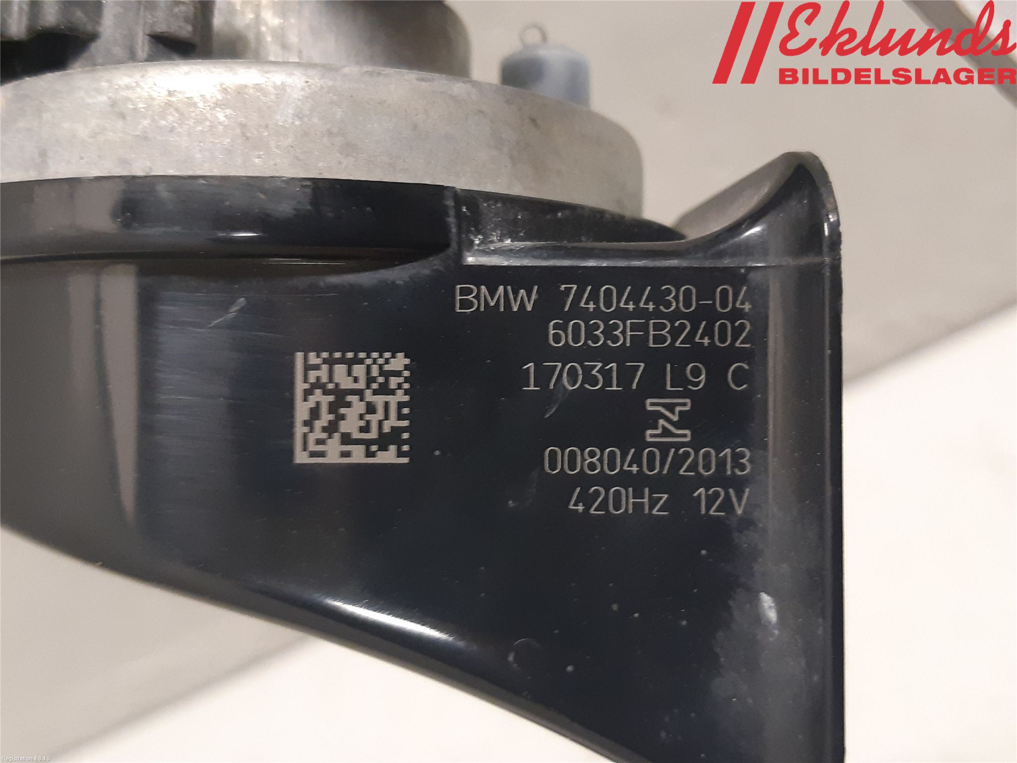 BMW X3 G01 18- Signalhorn