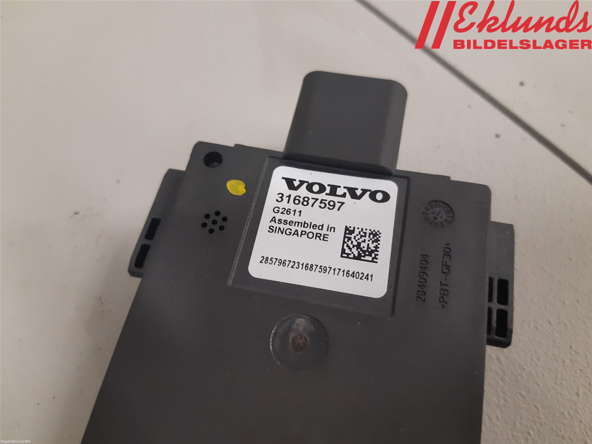 Volvo XC60 14-17 Sensor Aktivt Kollisionsskydd