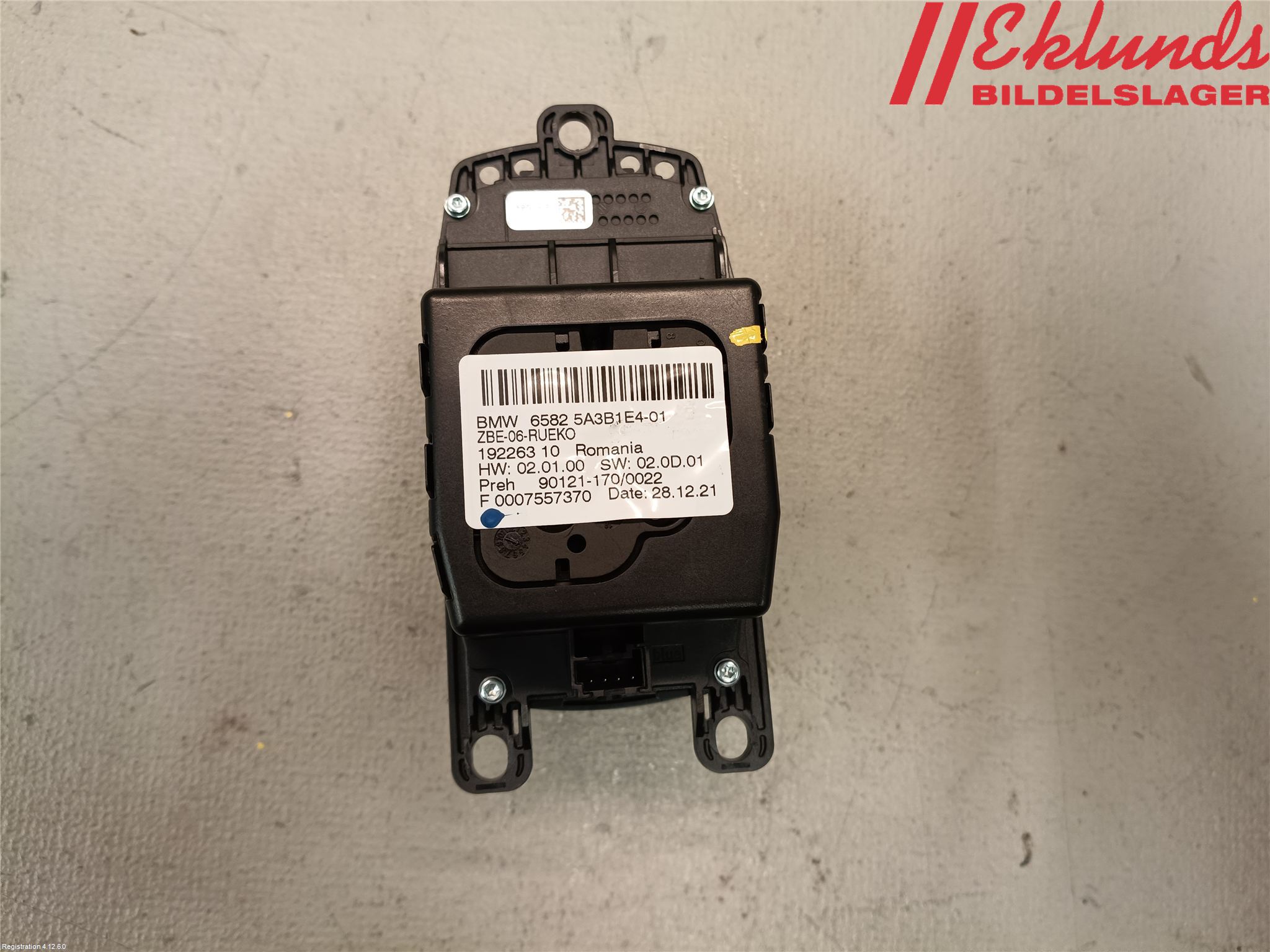 BMW i3 I01 13-22 Strömställare Multifunktion