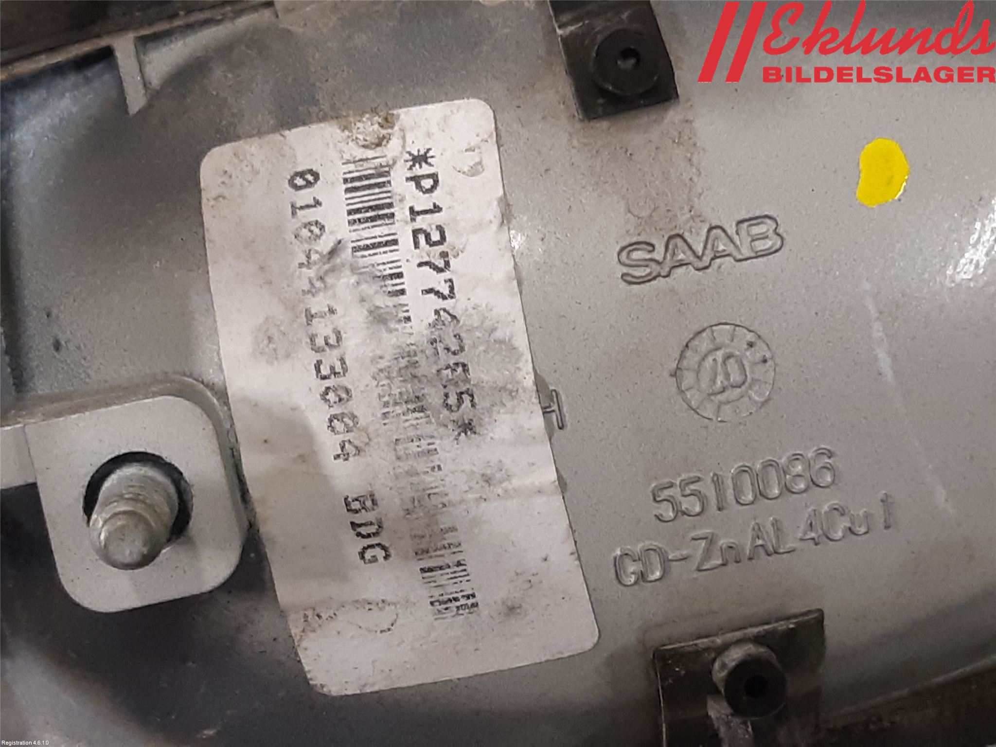 Saab 9-5     06-10 Dörrhandtag Yttre Vä