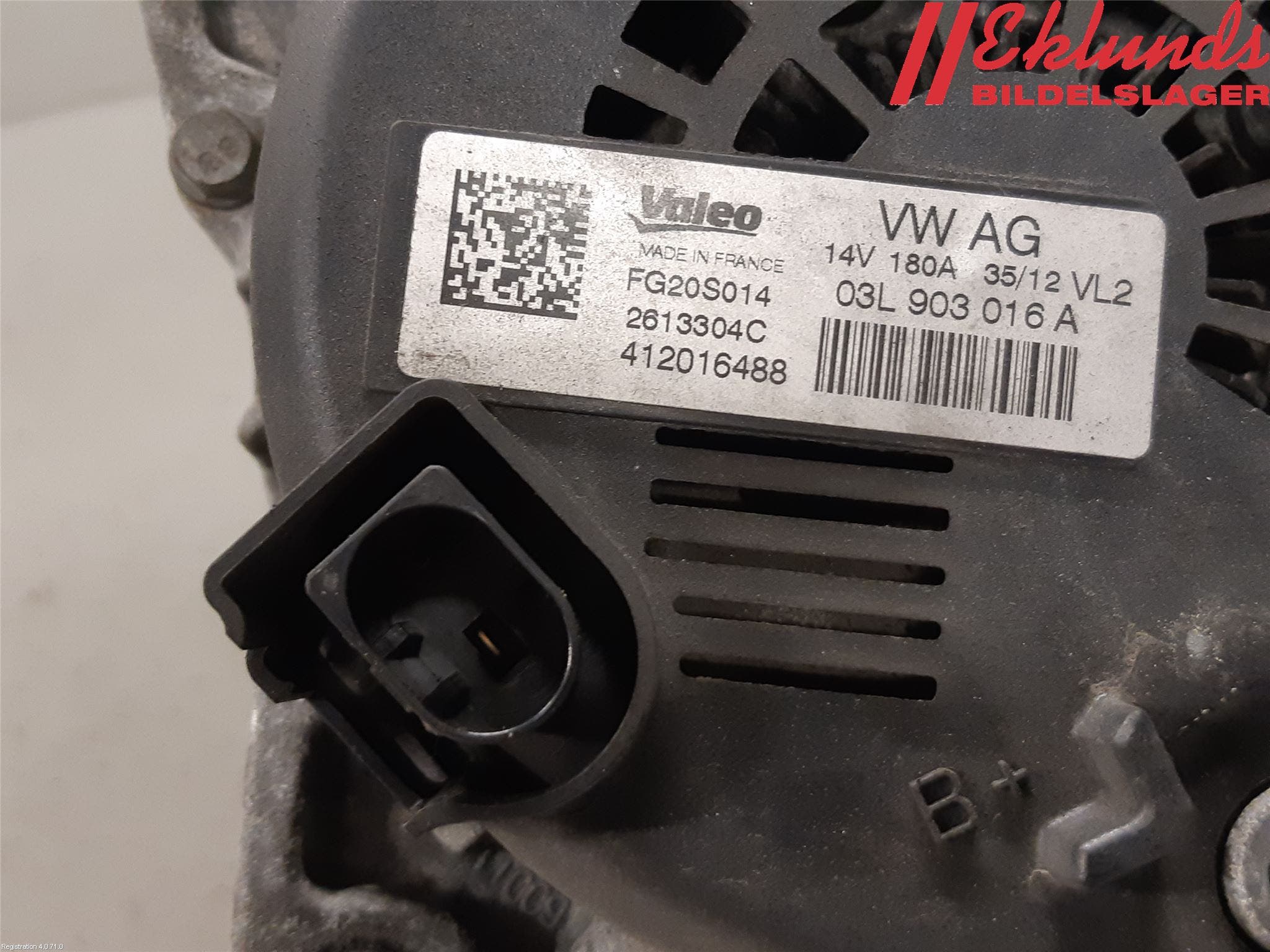 Audi A6/S6 4G 11-18 Generator
