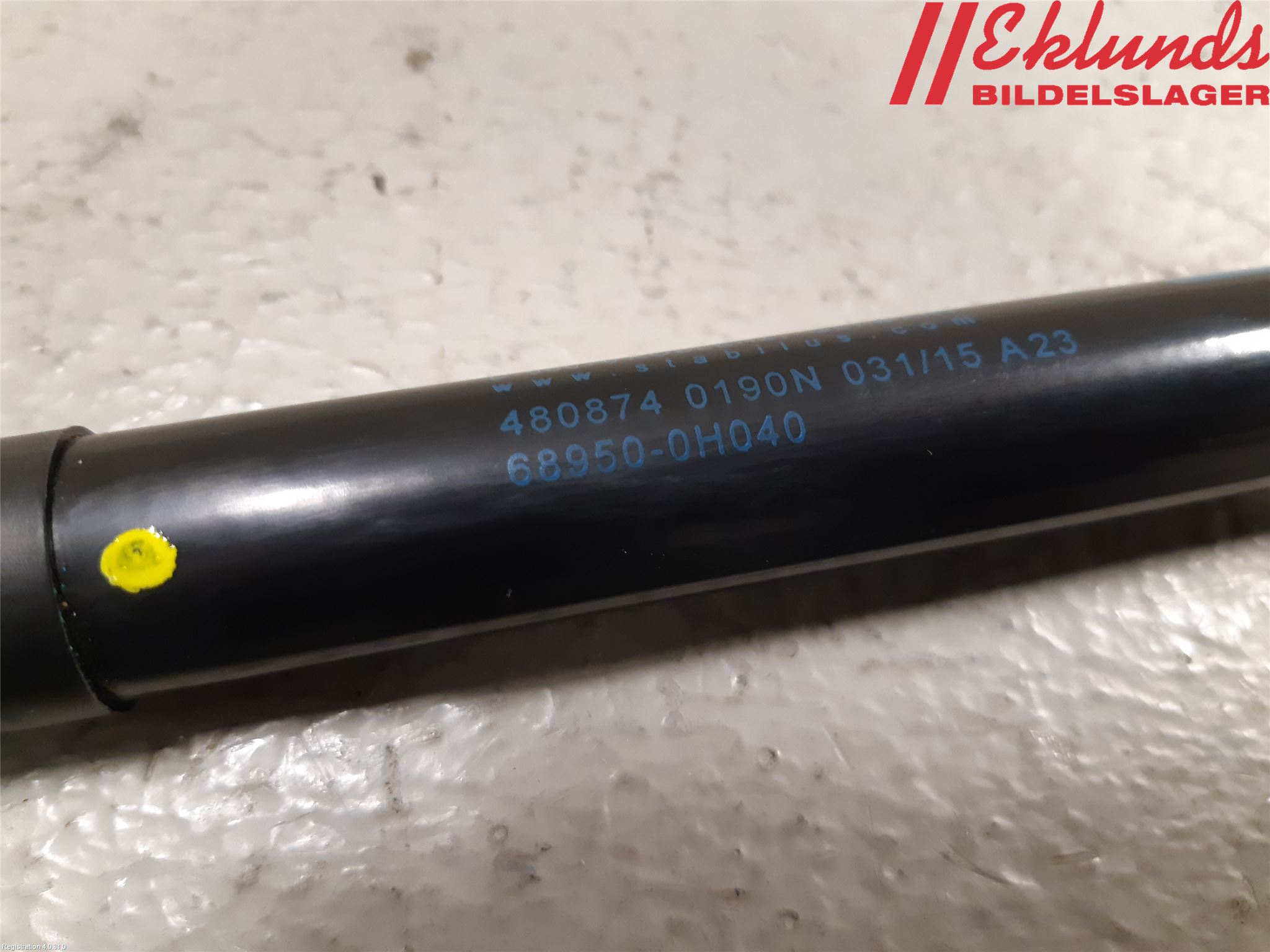 Citroen C1 14-22 Gasfjäder Baklucka