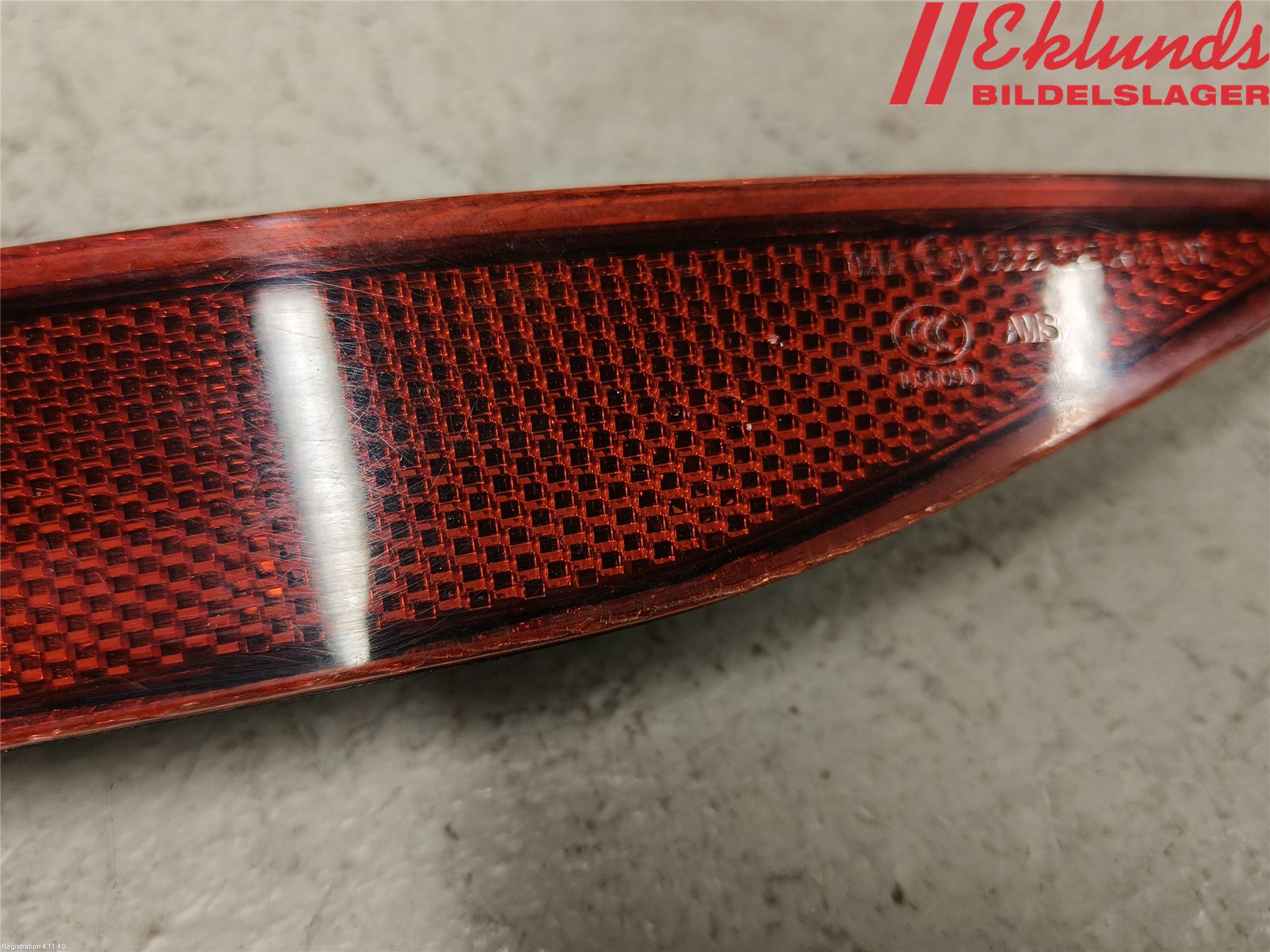 Volkswagen VW GOLF / E-GOLF VII 13-20 Dimljus/Reflex Bak