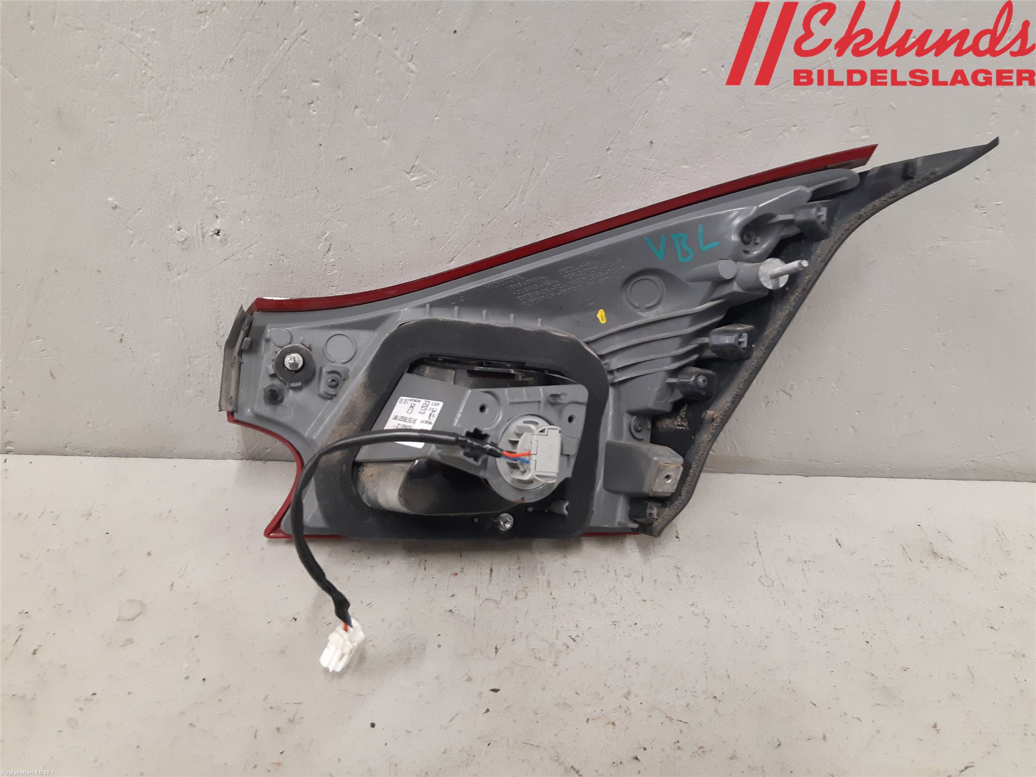 Honda CIVIC 12-16 Bakljus Lucka Vä