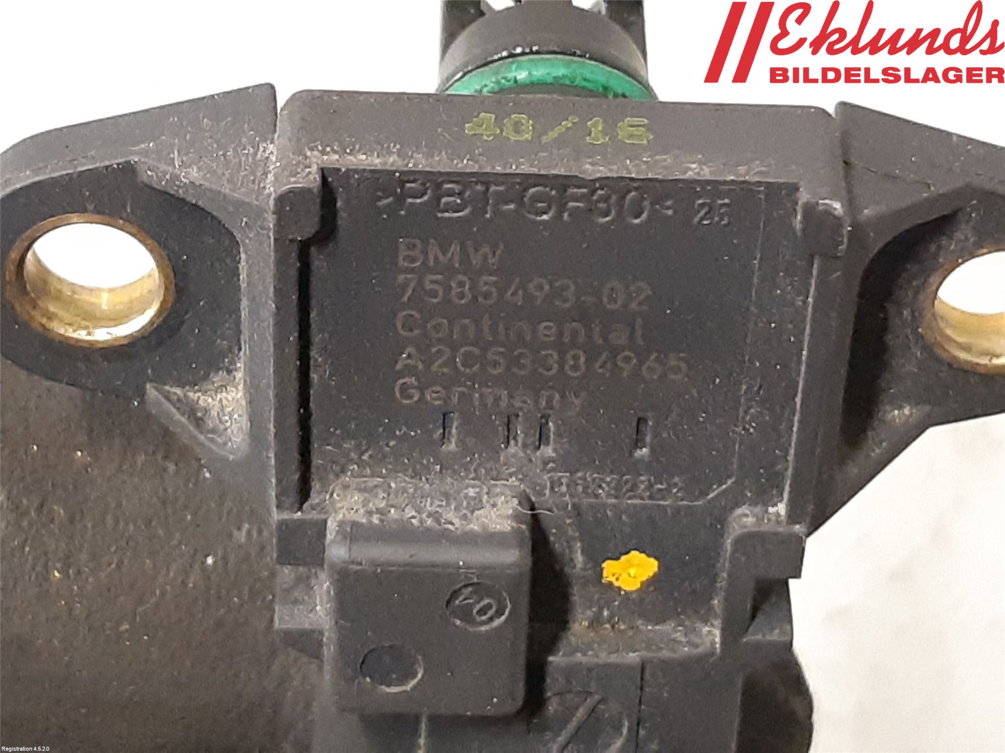 BMW 7 F01/02/03/04 09-15 Injmappsensor