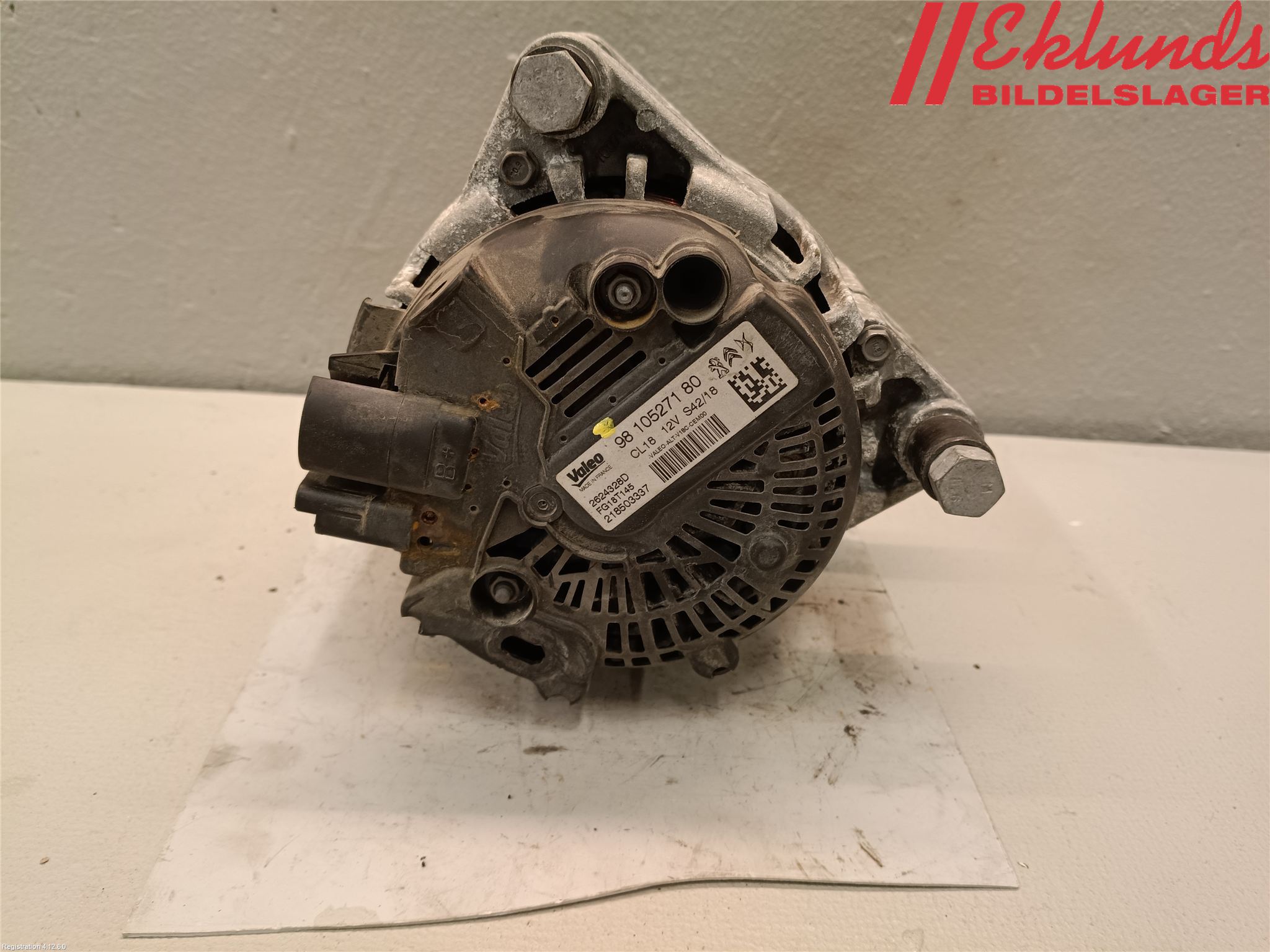 Citroen JUMPY/E-JUMPY 16- Generator