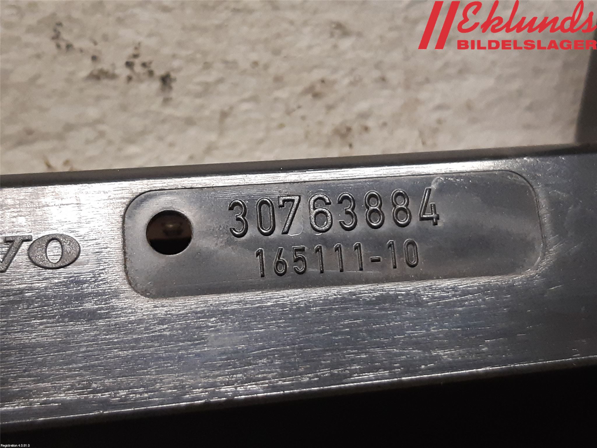 Volvo V70 08-13 Bromsljus Bakruta