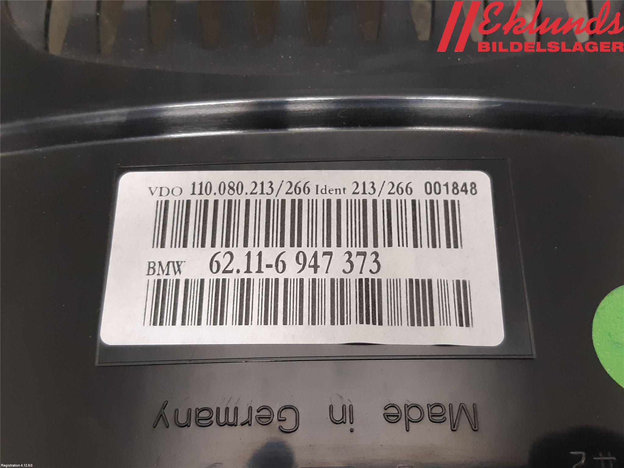 BMW 6 E63/64    02-10 Instrument Komb