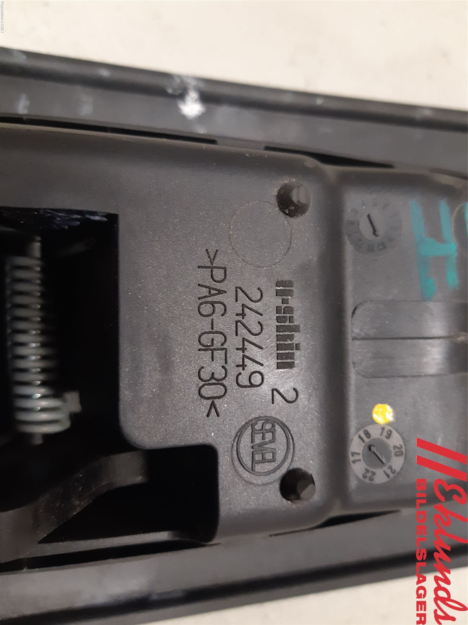 Peugeot BOXER/E-BOXER 15- Dörrhandtag Inre Hö