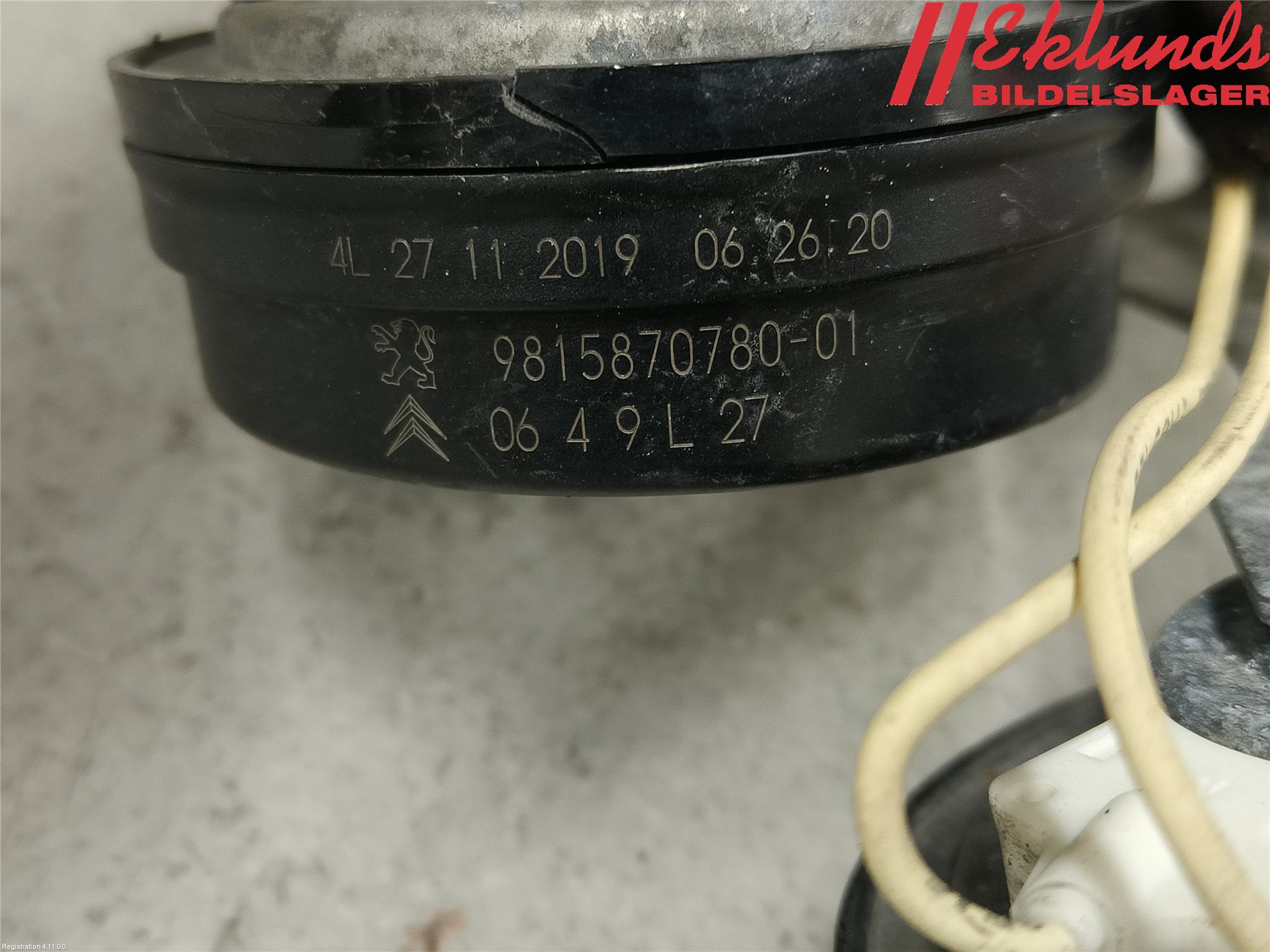 Peugeot 3008 17-24 Signalhorn