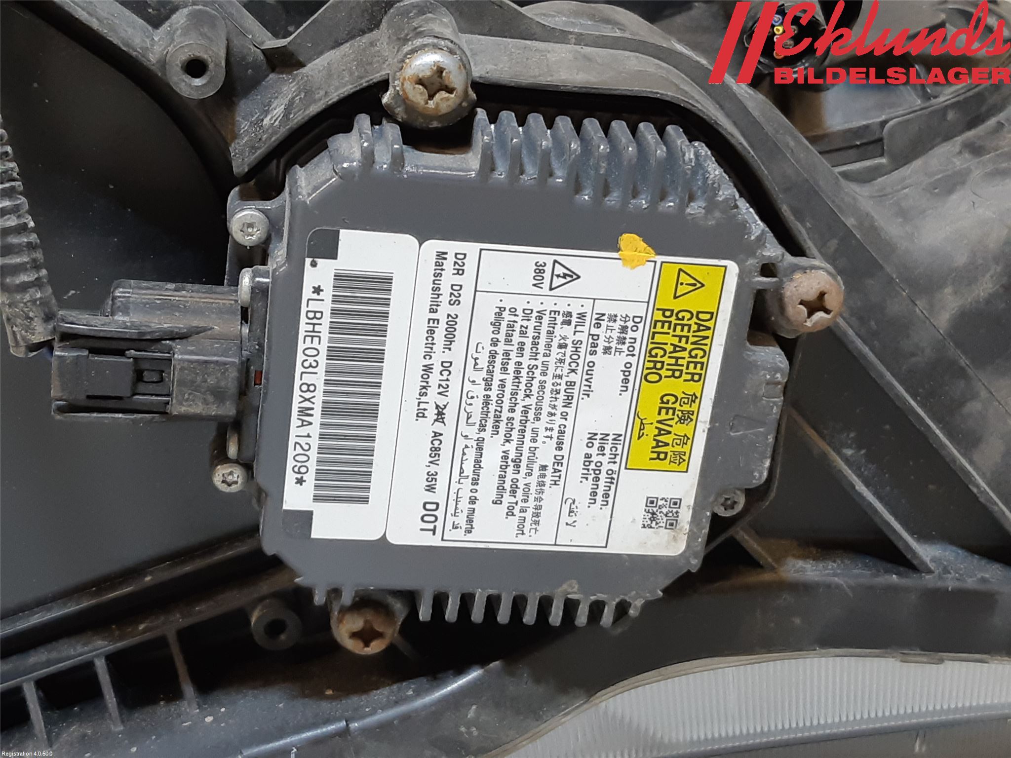 Honda CR-V 07-12 Strålkastare Vänster