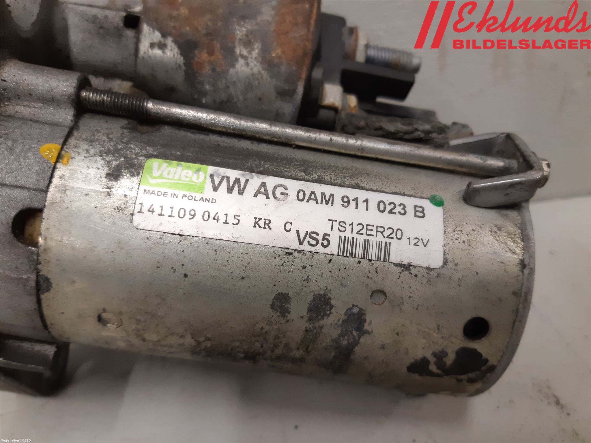 Volkswagen VW PASSAT 05-11 Startmotor