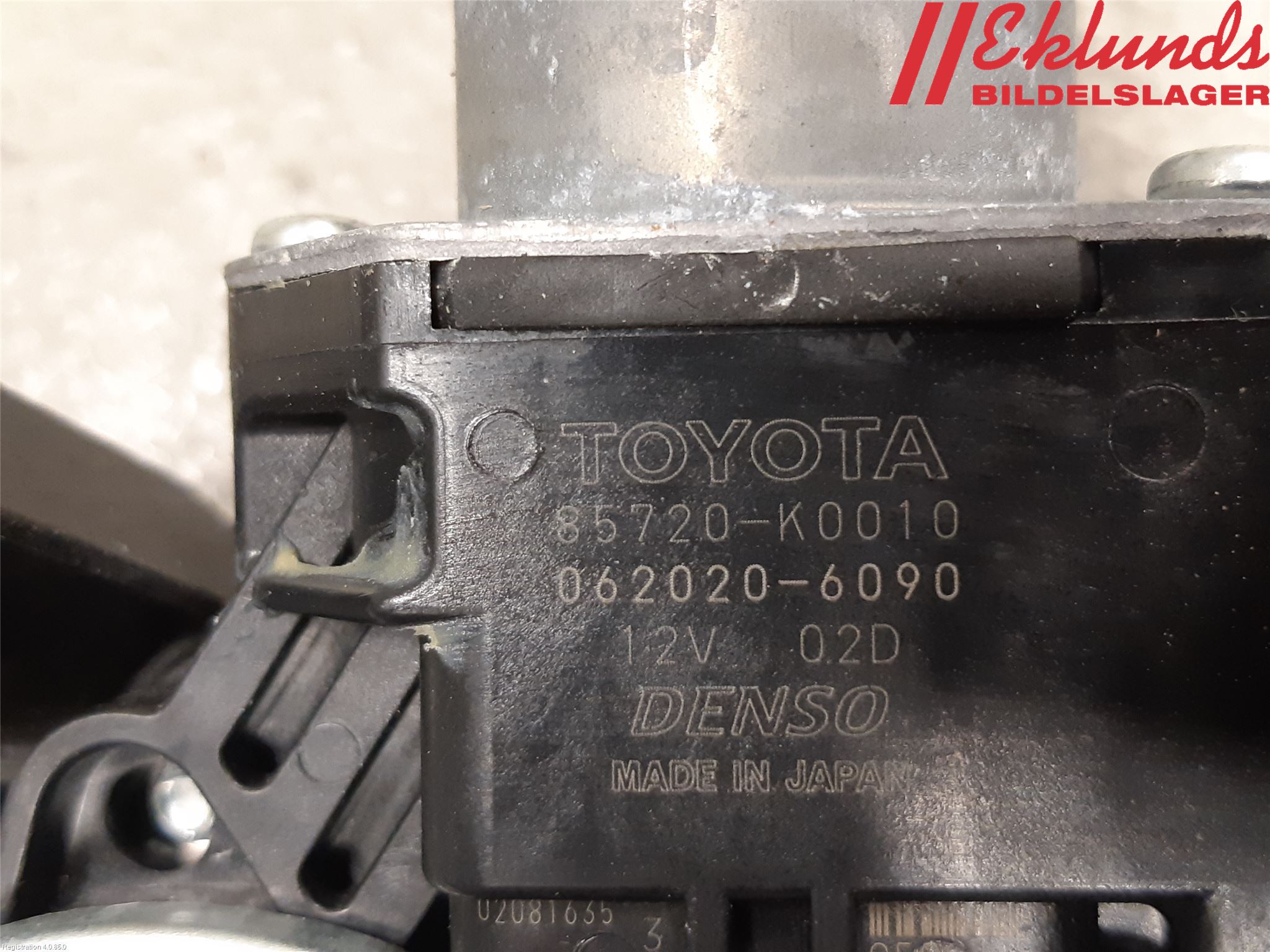 Toyota YARIS XP21 20- Fönsterhiss El Kompl
