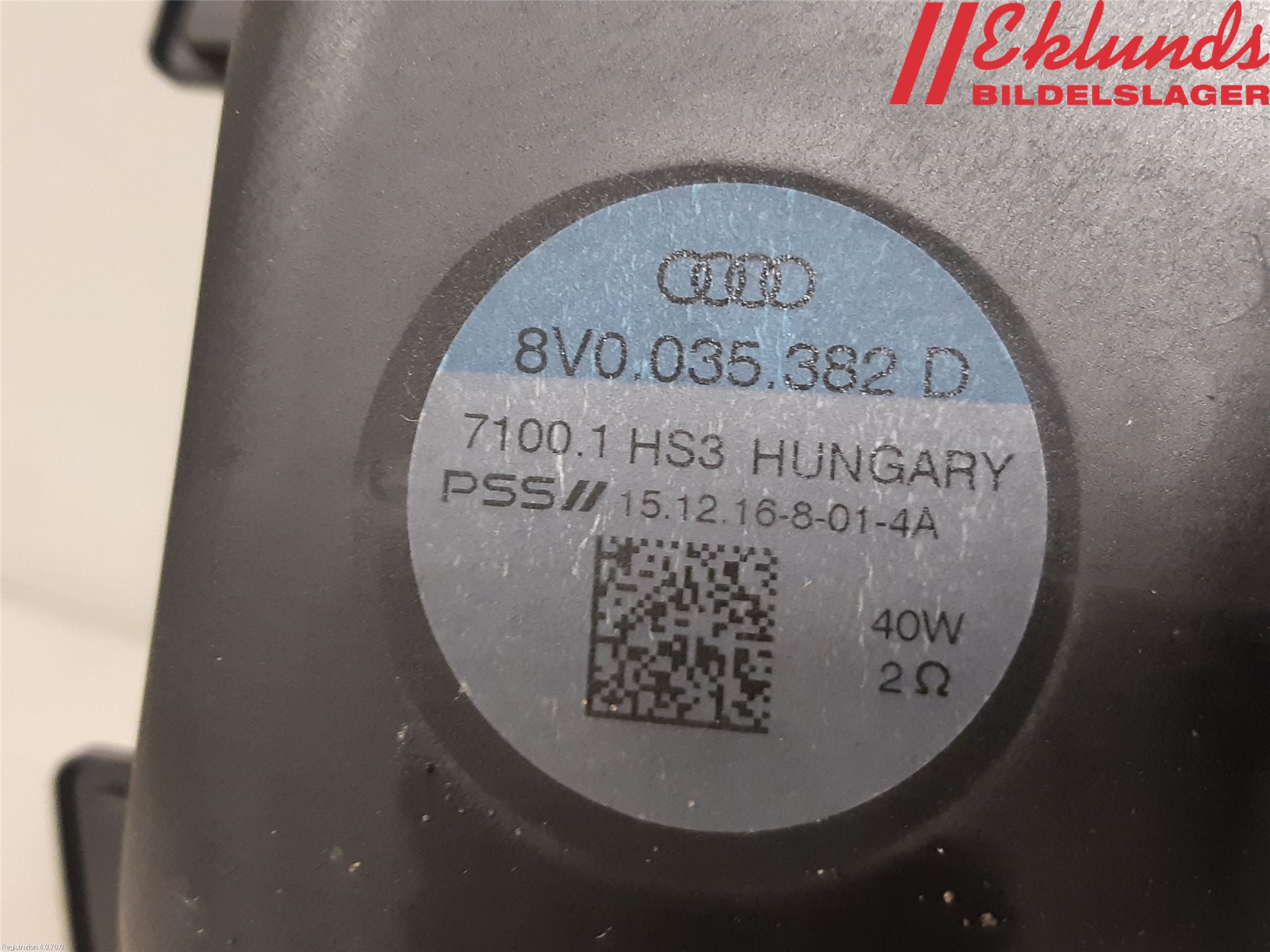 Audi Q2/SQ2 17- Högtalare