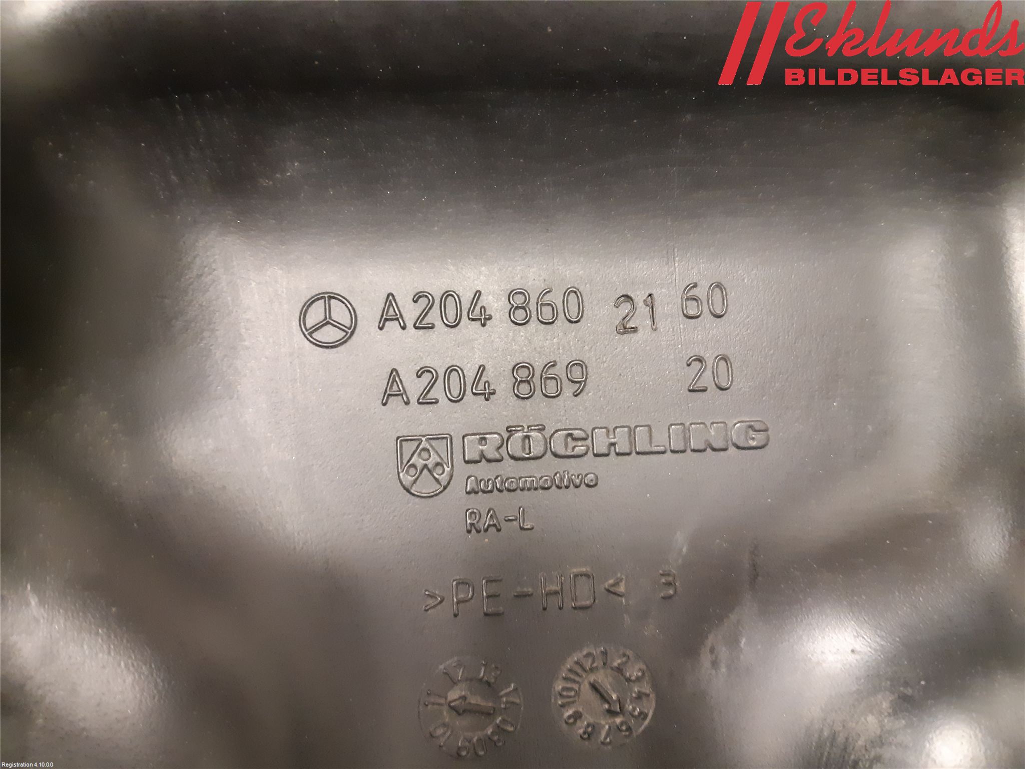 Mercedes-Benz MB C-KLASS (W204) 07-15 Spolartank Vindruta-Strål
