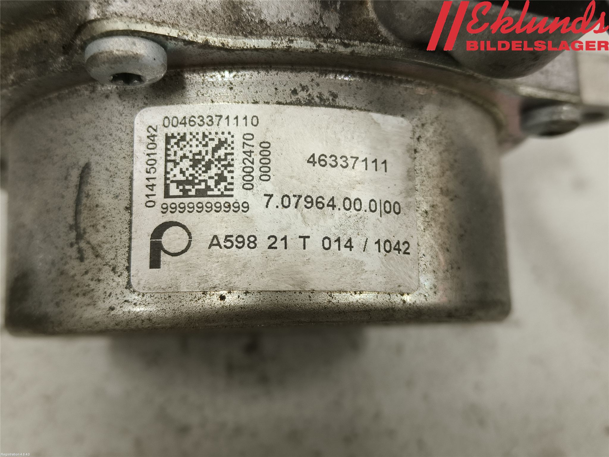 Fiat TIPO/CROSS 16- Vakuumpump