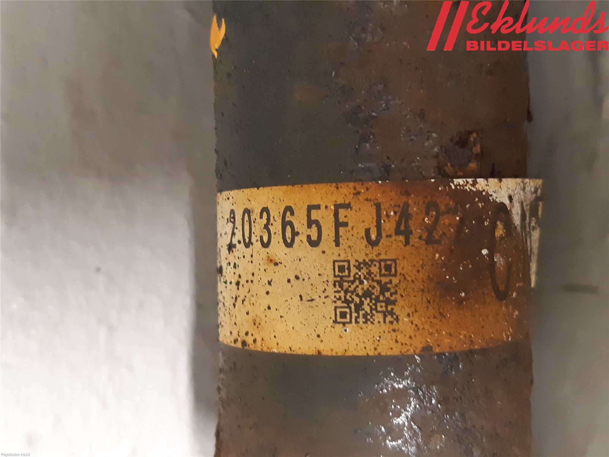 Subaru XV 12-17 Fjäderben Bak Vänster