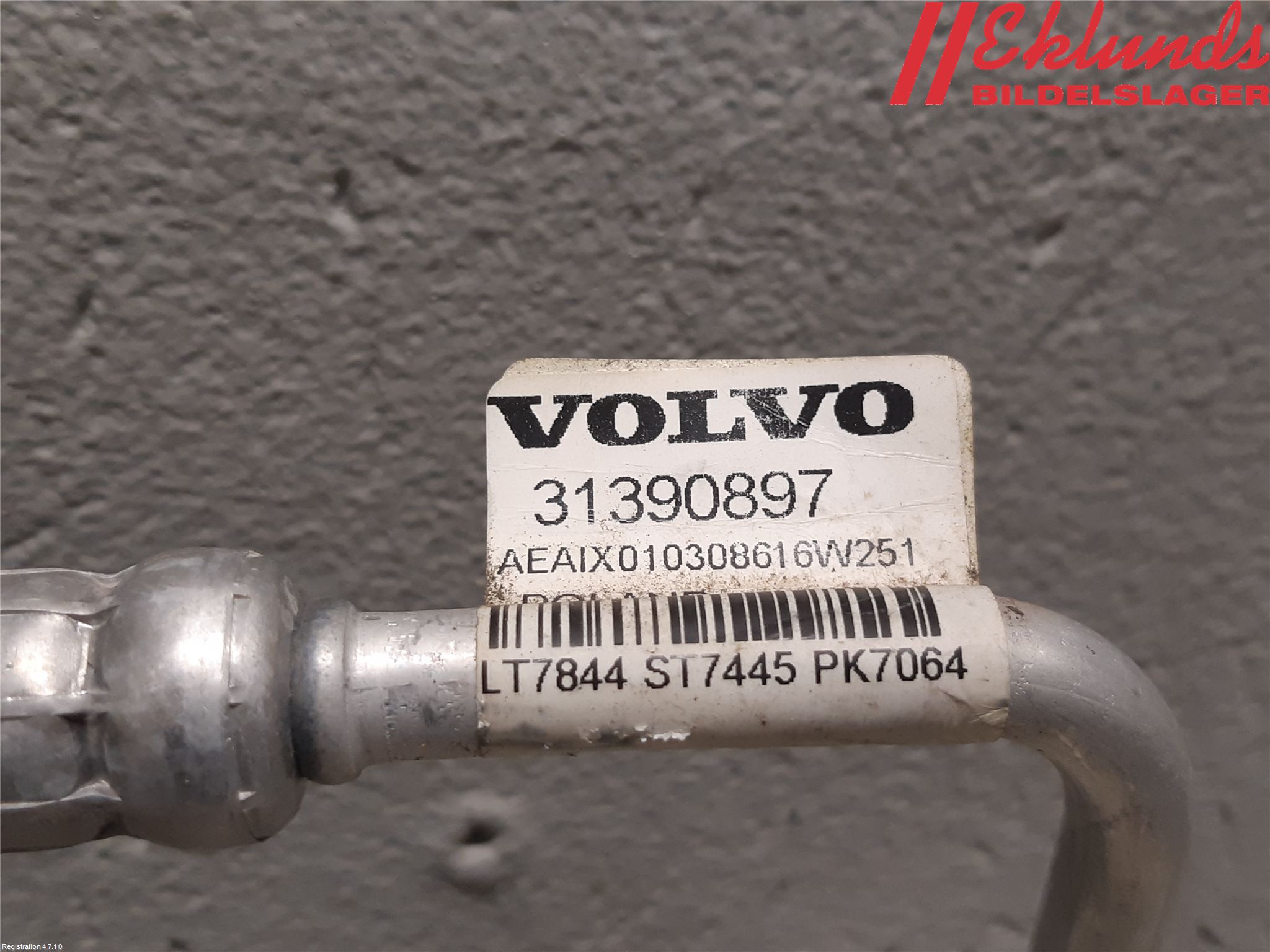 Volvo XC90/RECHARGE 16- Ac Slang-Rör