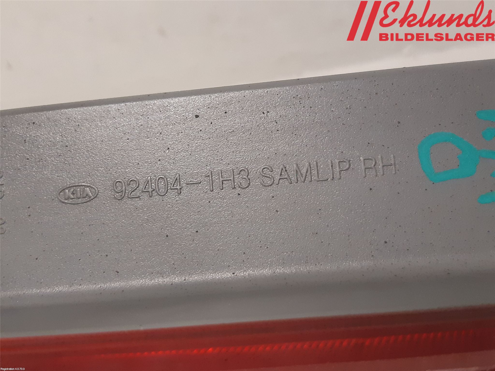 Kia CEED 06-12 Bakljus Höger