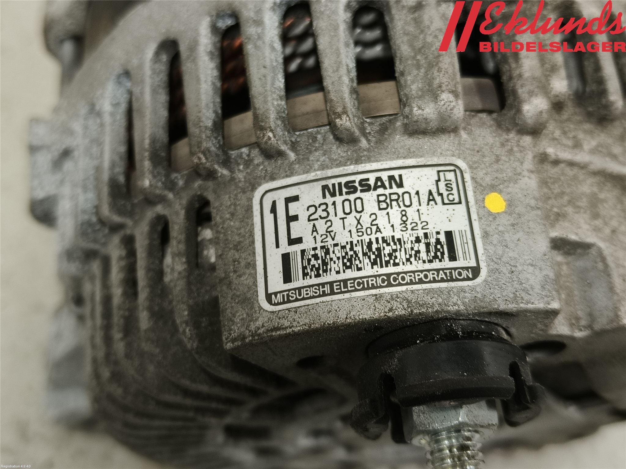 Nissan QASHQAI 10-14 Generator