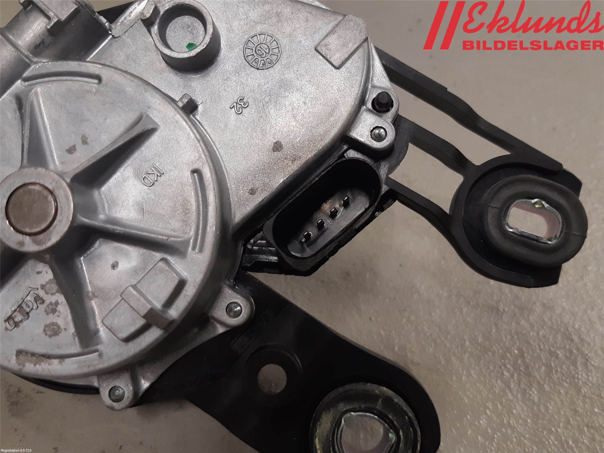 Volkswagen VW GOLF / E-GOLF VII 13-20 Torkarmotor Baklucka