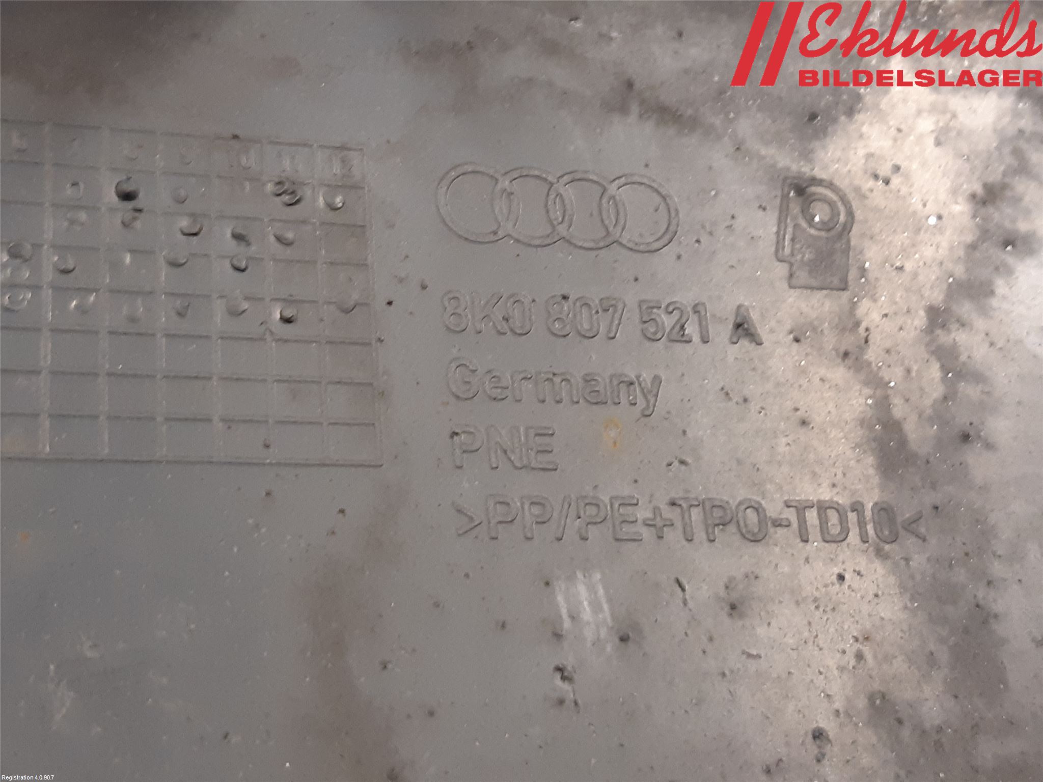 Audi A4/S4 08-11 Spoiler Bak