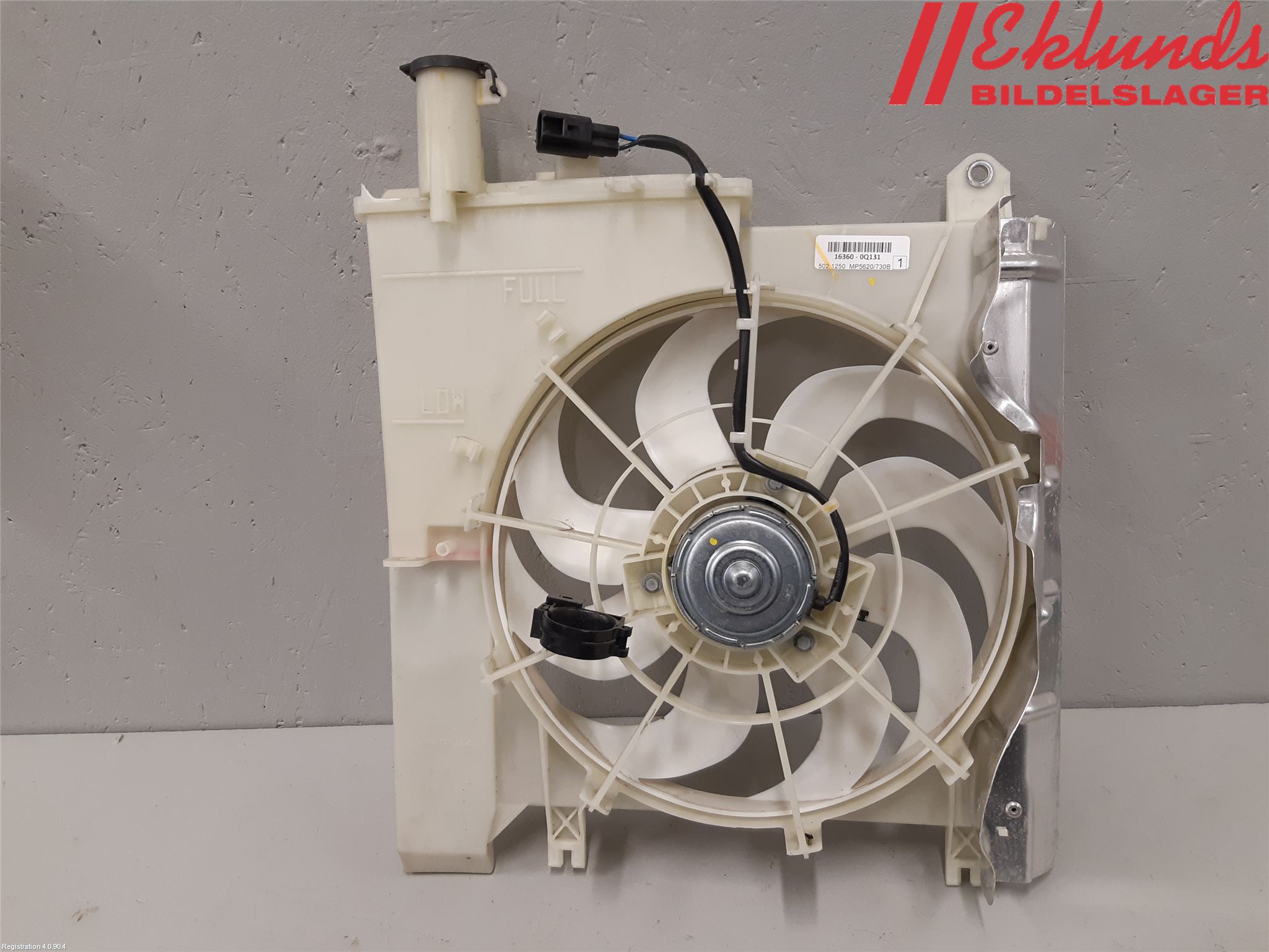 Toyota AYGO X AB70 22- Kylfläkt El