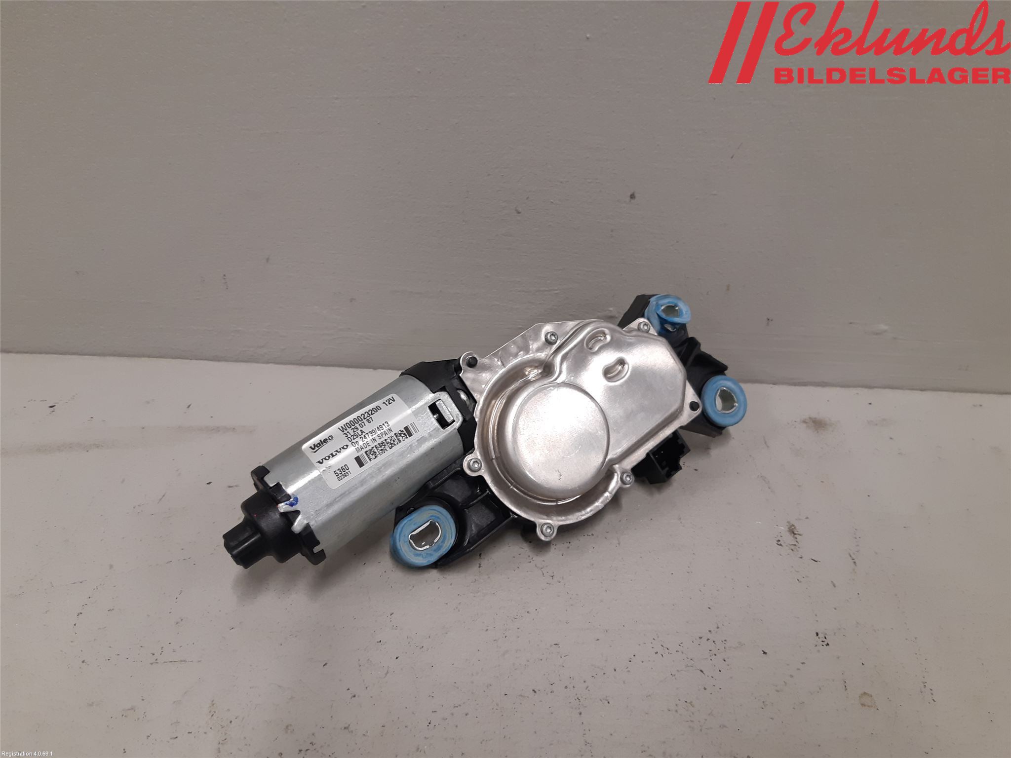 Volvo V70 08-13 Torkarmotor Baklucka