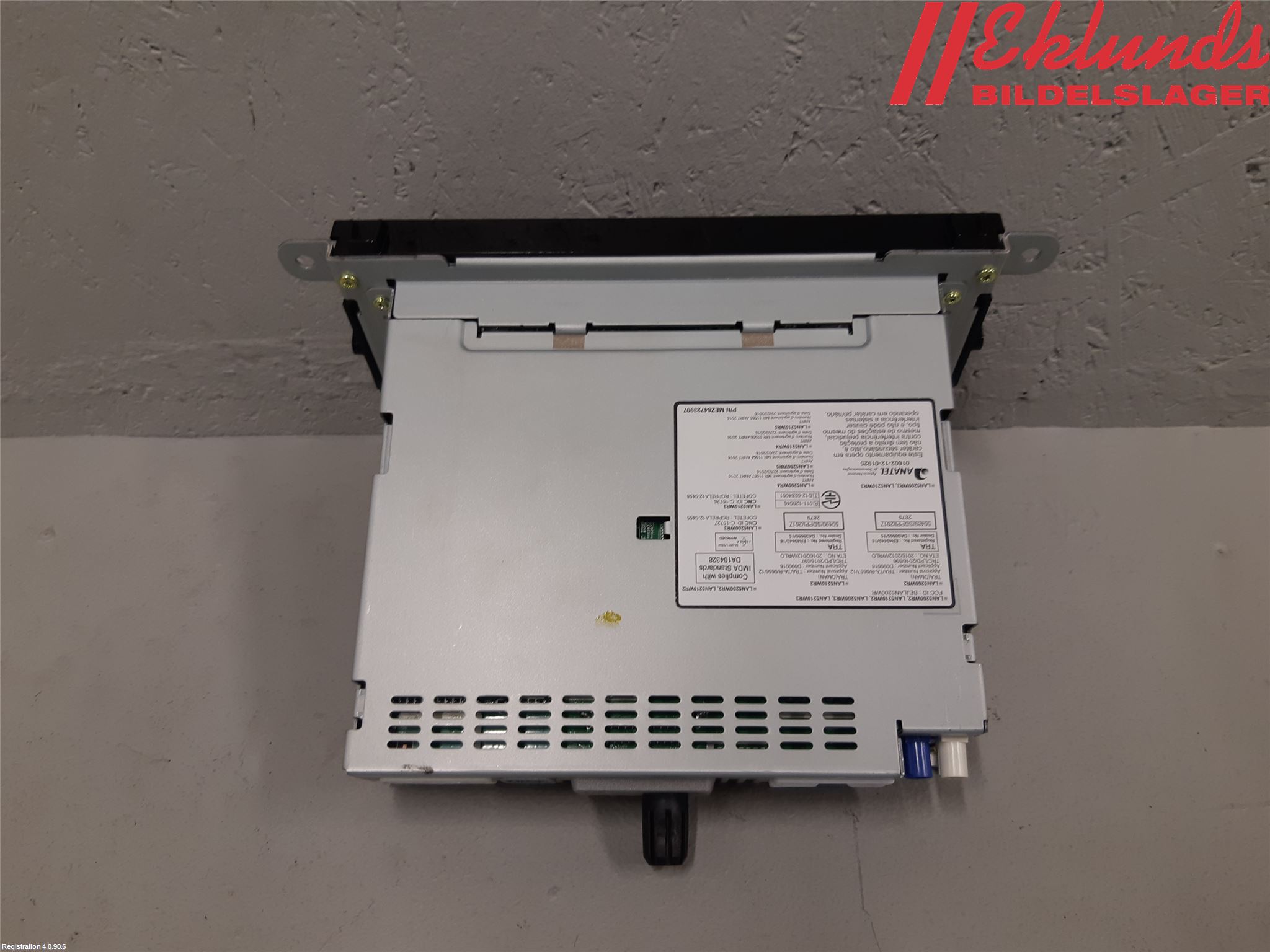 Renault CLIO IV 16-19 Multifunktionsdisplay