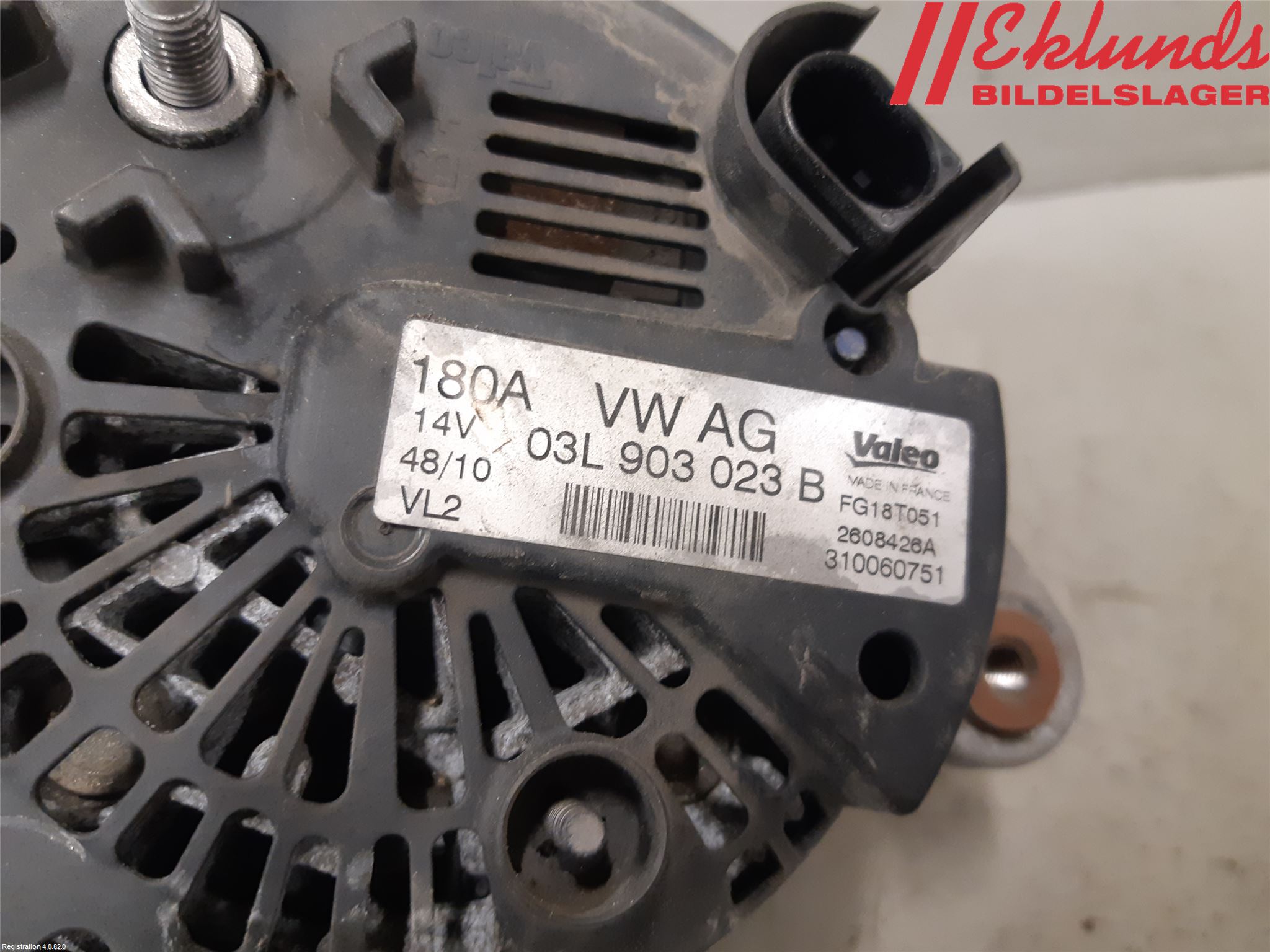 Volkswagen VW SHARAN 11- Generator