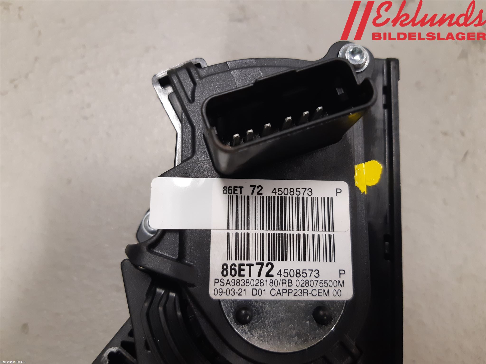 Peugeot EXPERT/E-EXPERT 17- Gaspedal