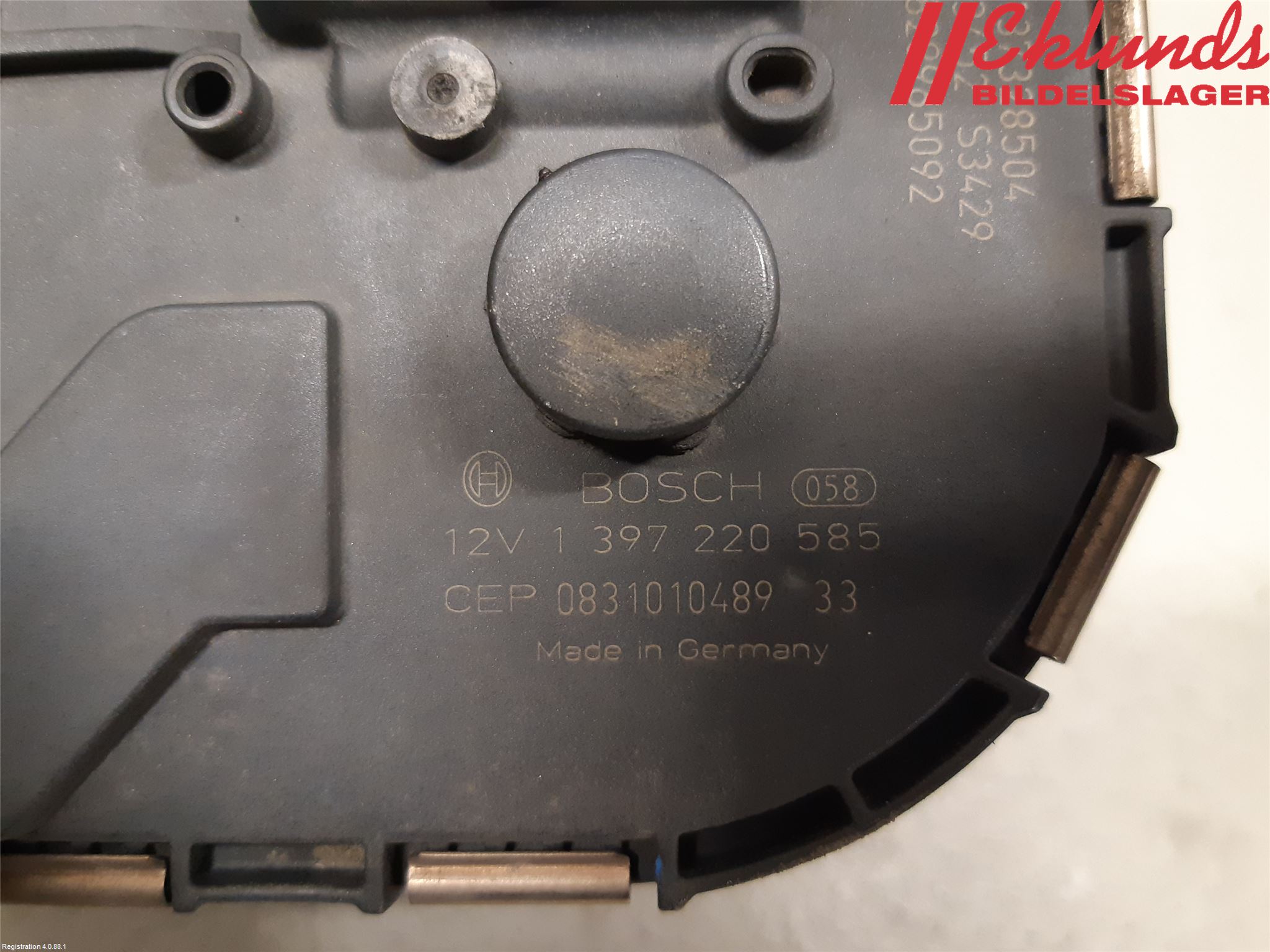 Audi A6/S6     05-11 Torkarmotor Vindruta