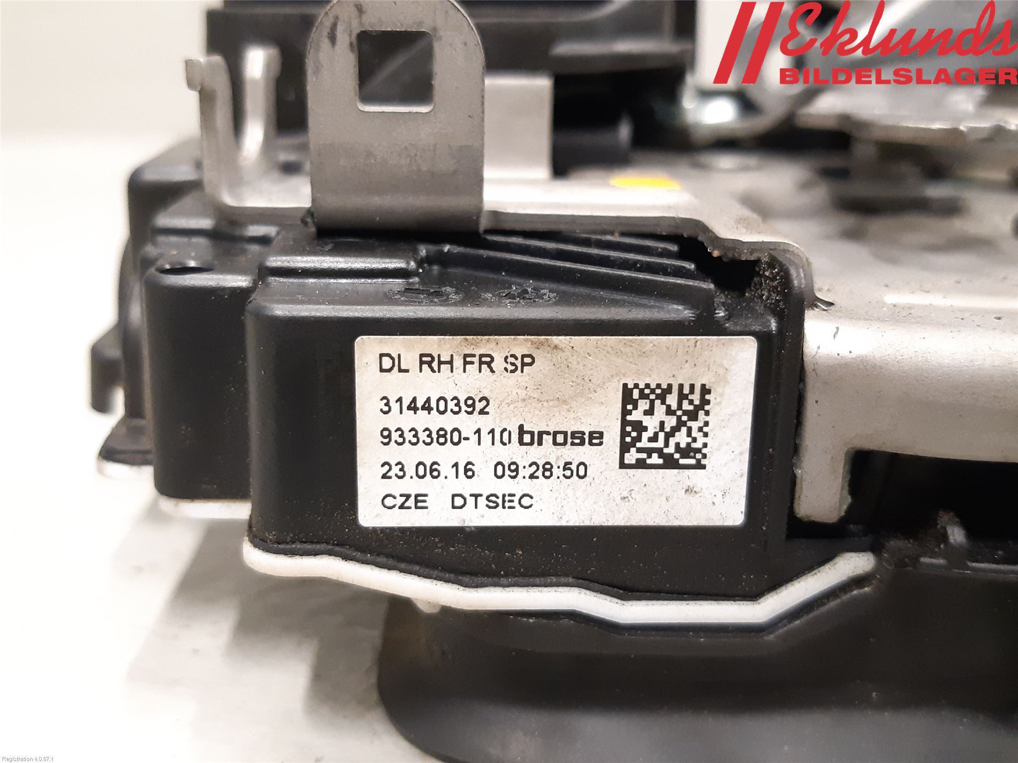 Volvo V40 12-19 Låskista-Dörrlås