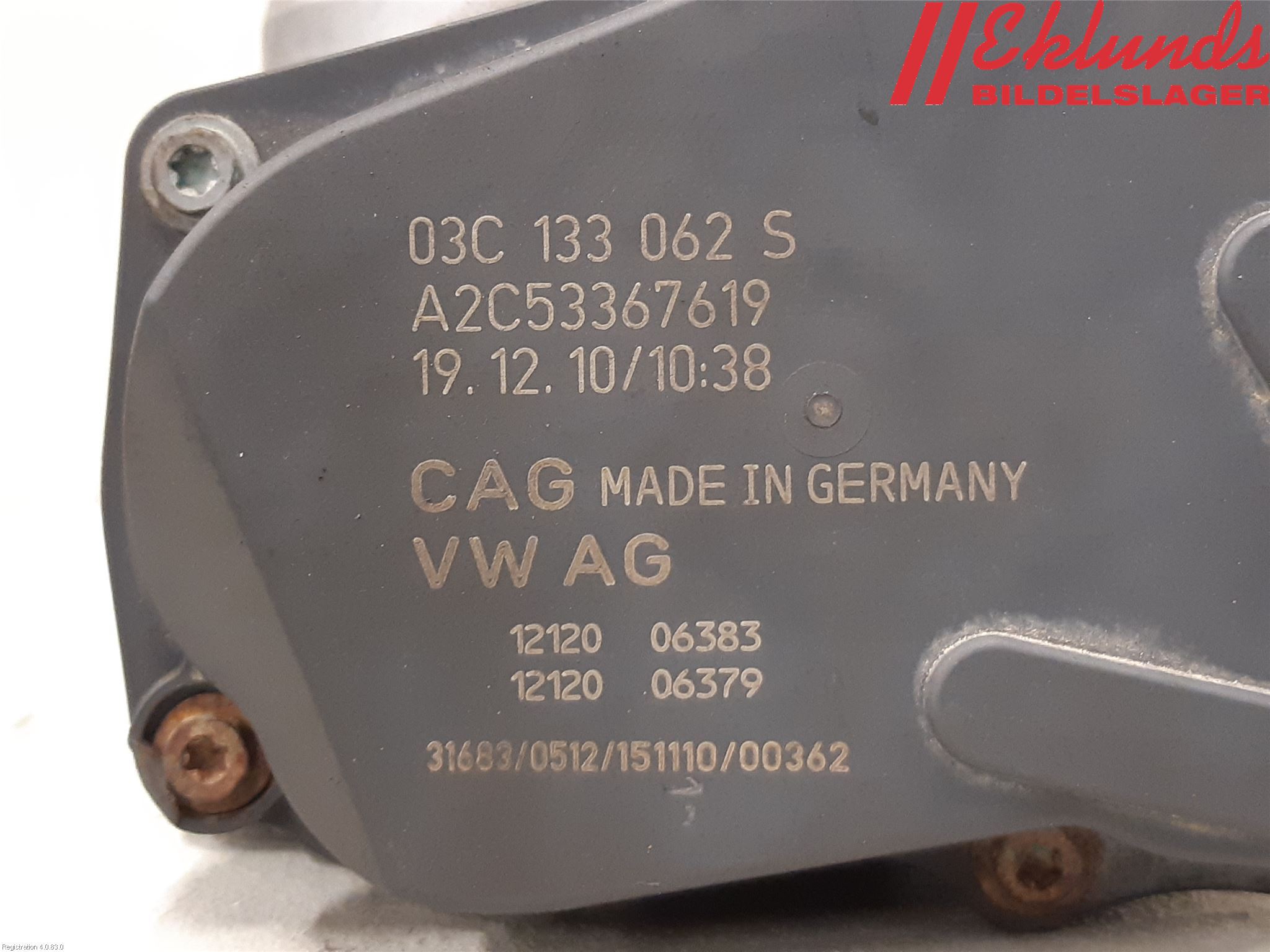 Skoda SUPERB 09-15 Injspjällhus